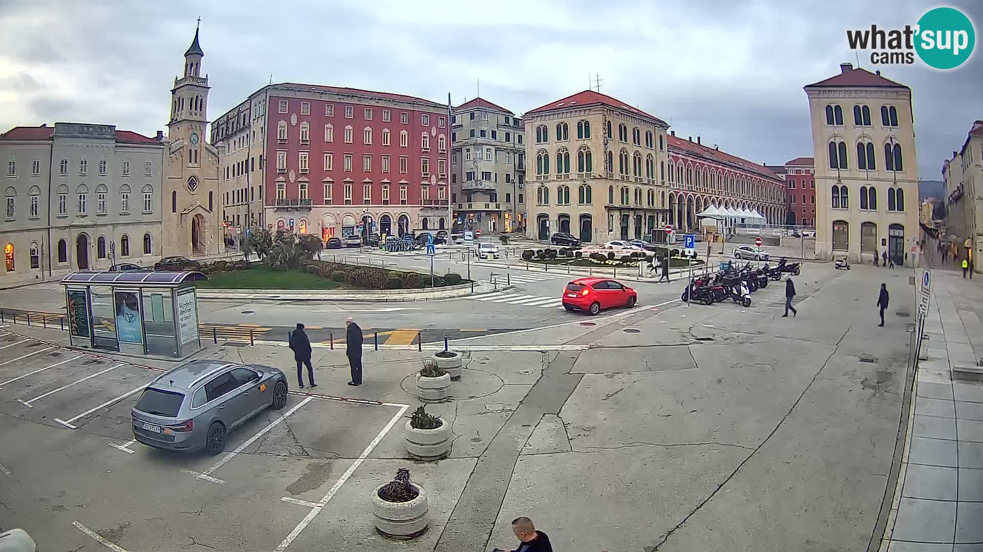 Webcam Spalato Riva – Prokurative | Piazza della Republika
