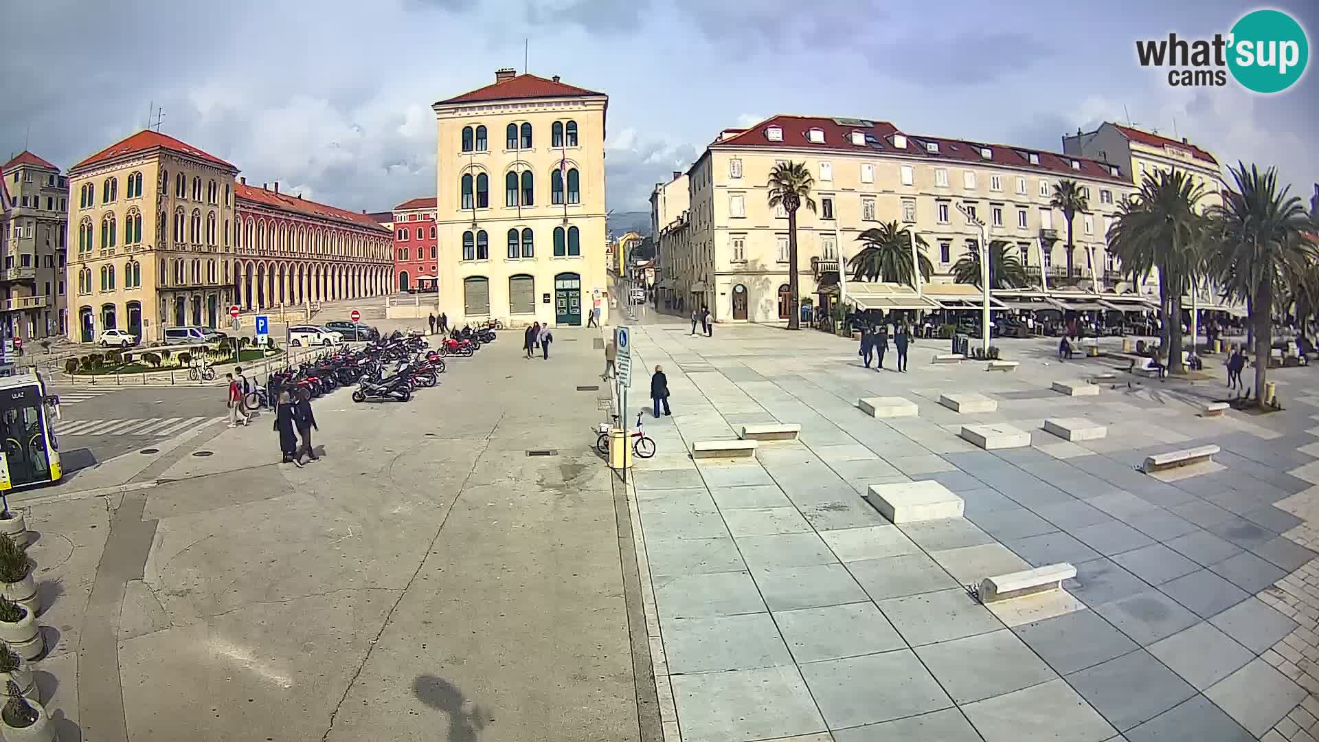 Split kamera Riva – Prokurative | Trg Republike