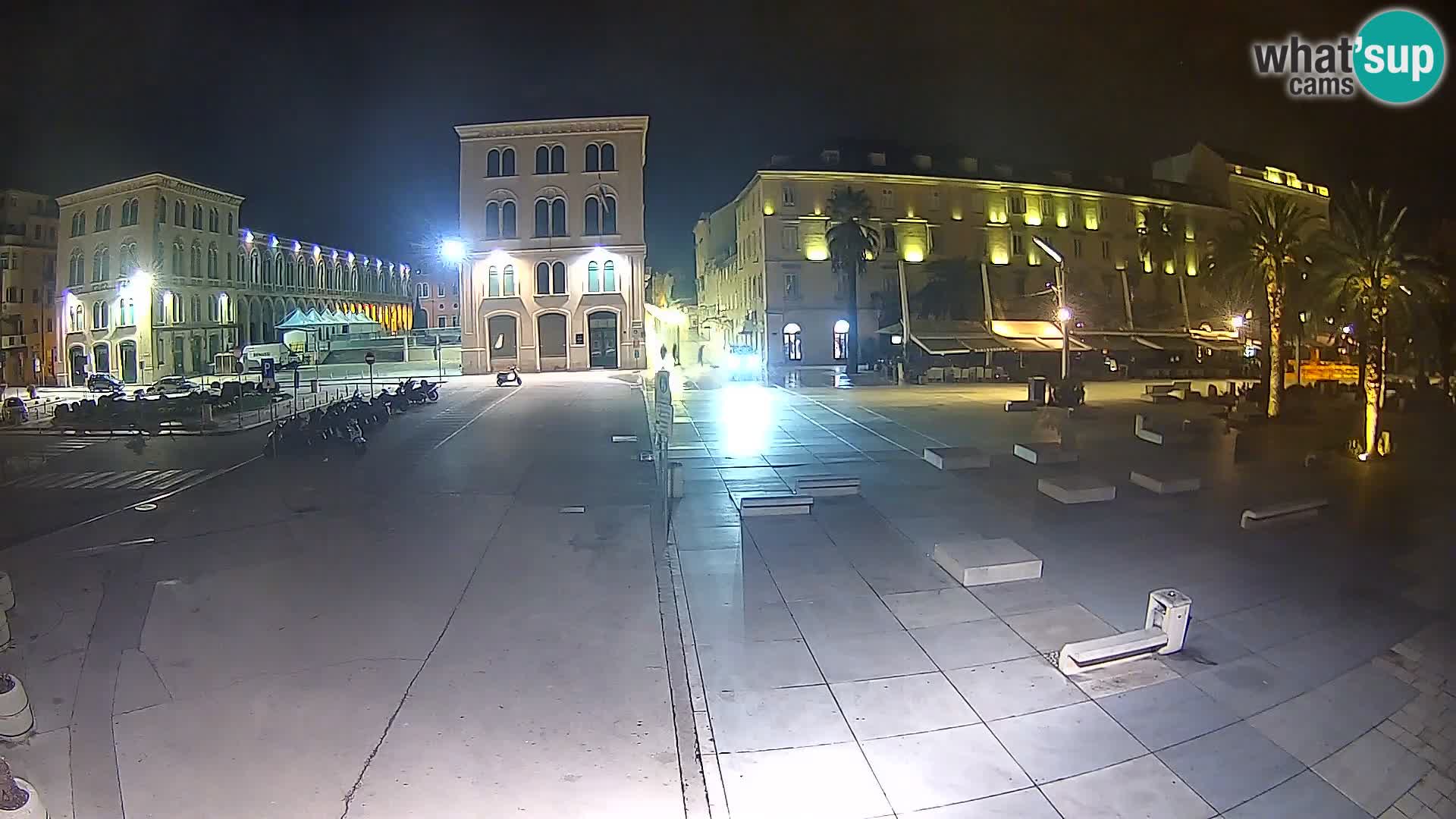 Webcam Spalato Riva – Prokurative | Piazza della Republika