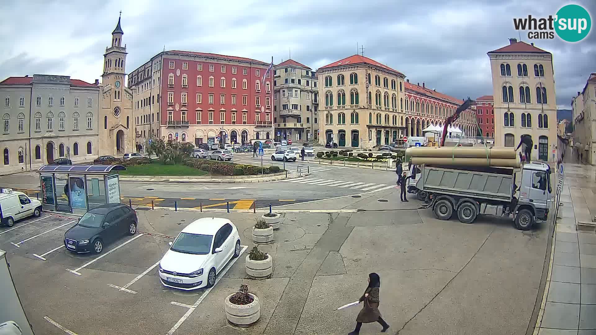 Webcam Spalato Riva – Prokurative | Piazza della Republika