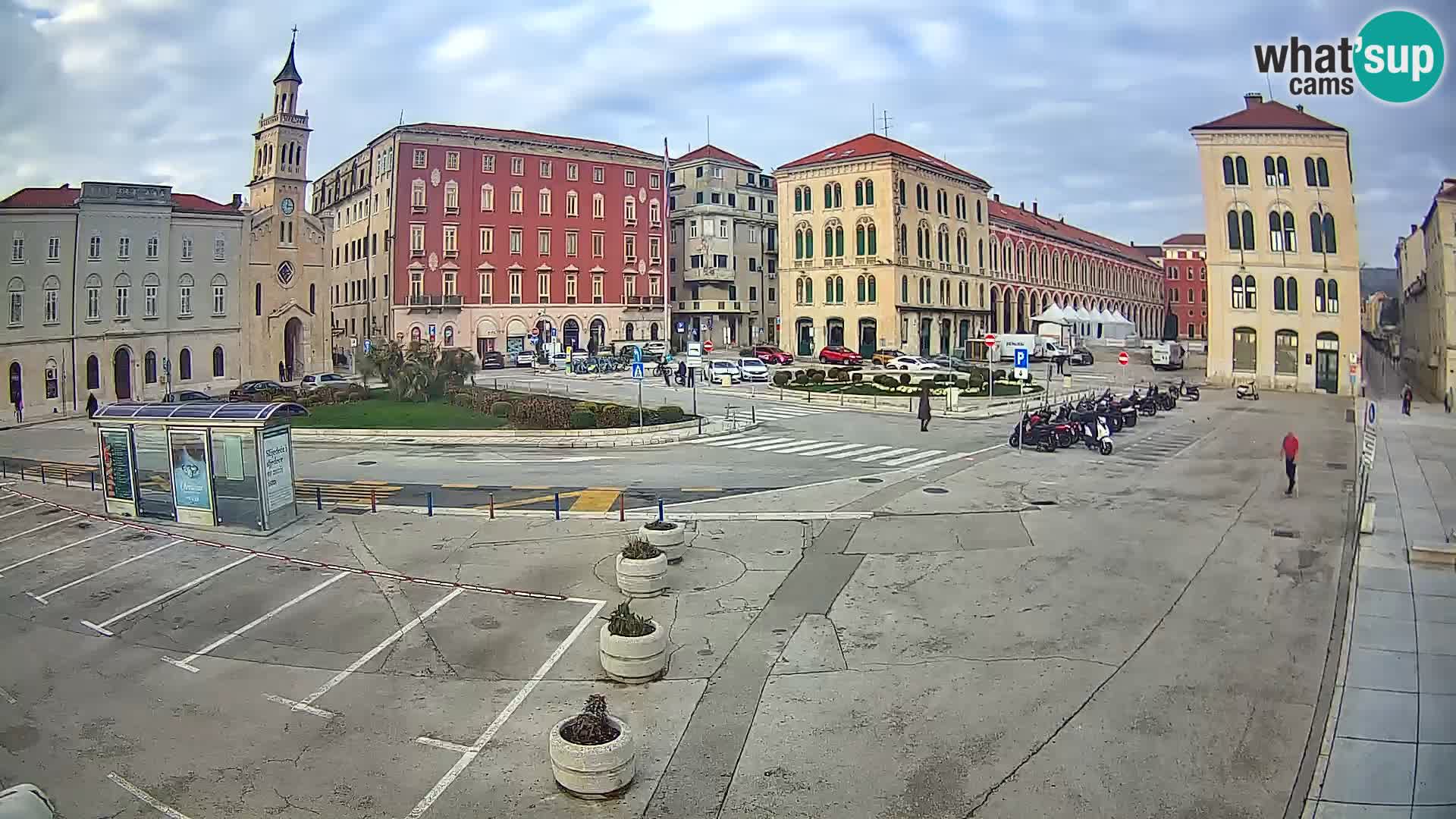 Webcam Spalato Riva – Prokurative | Piazza della Republika