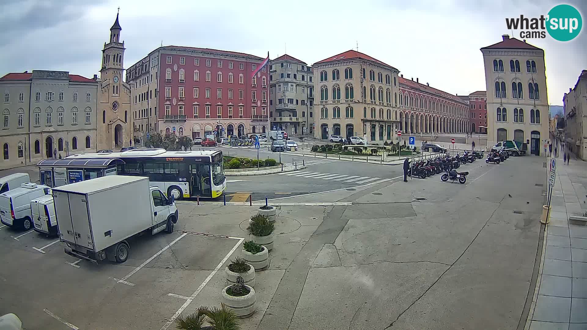 Webcam Split Riva – Prokurative | Trg Republike