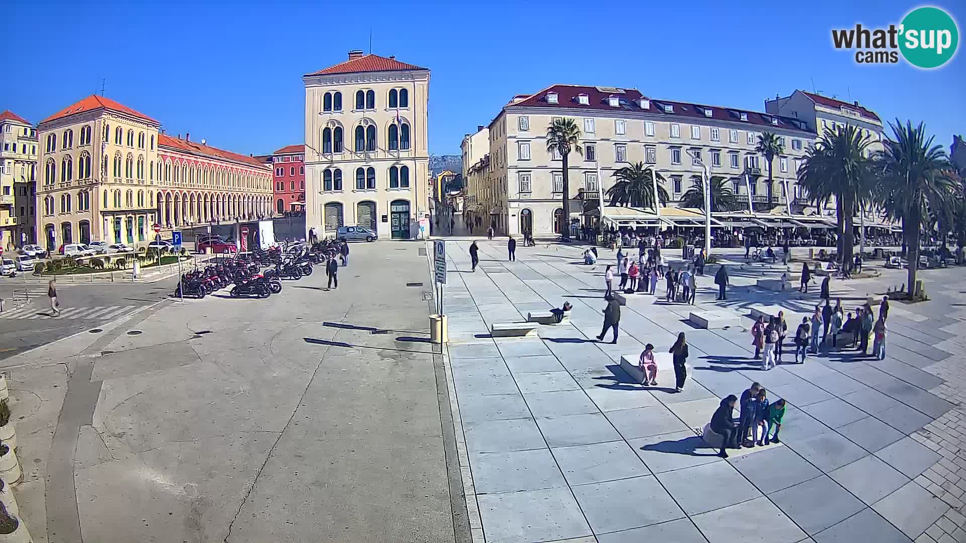 Webcam Split Riva – Prokurative | Plaza de la República