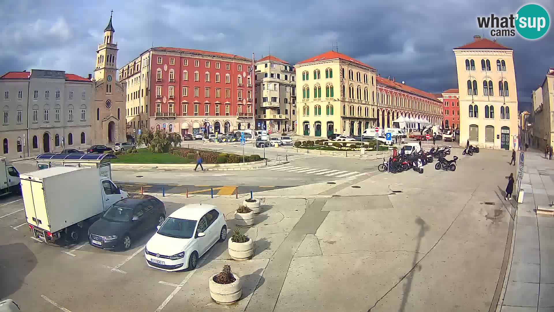 Webcam Split Riva – Prokurative | Trg Republike