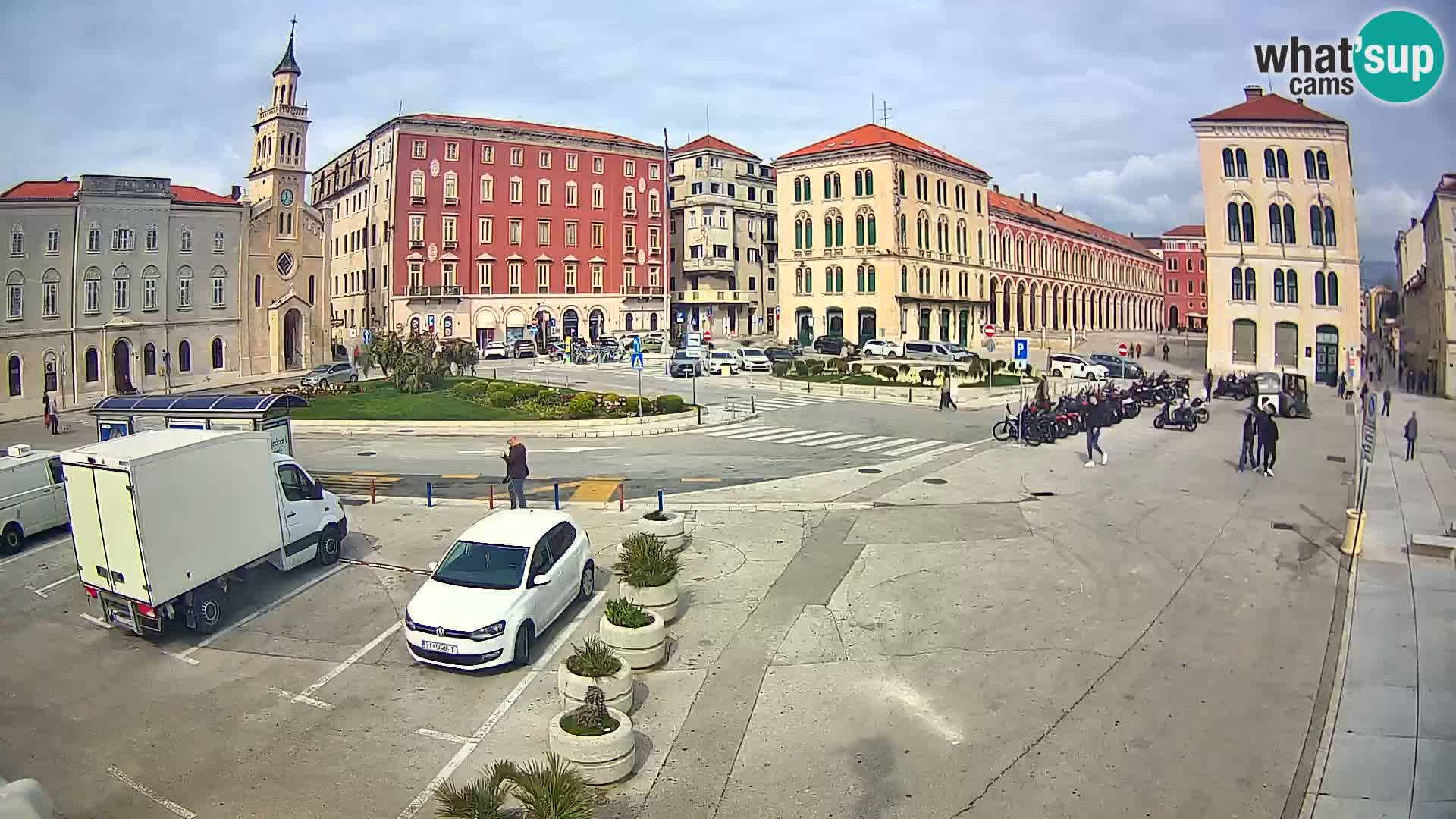Webcam Split Riva – Prokurative | Trg Republike