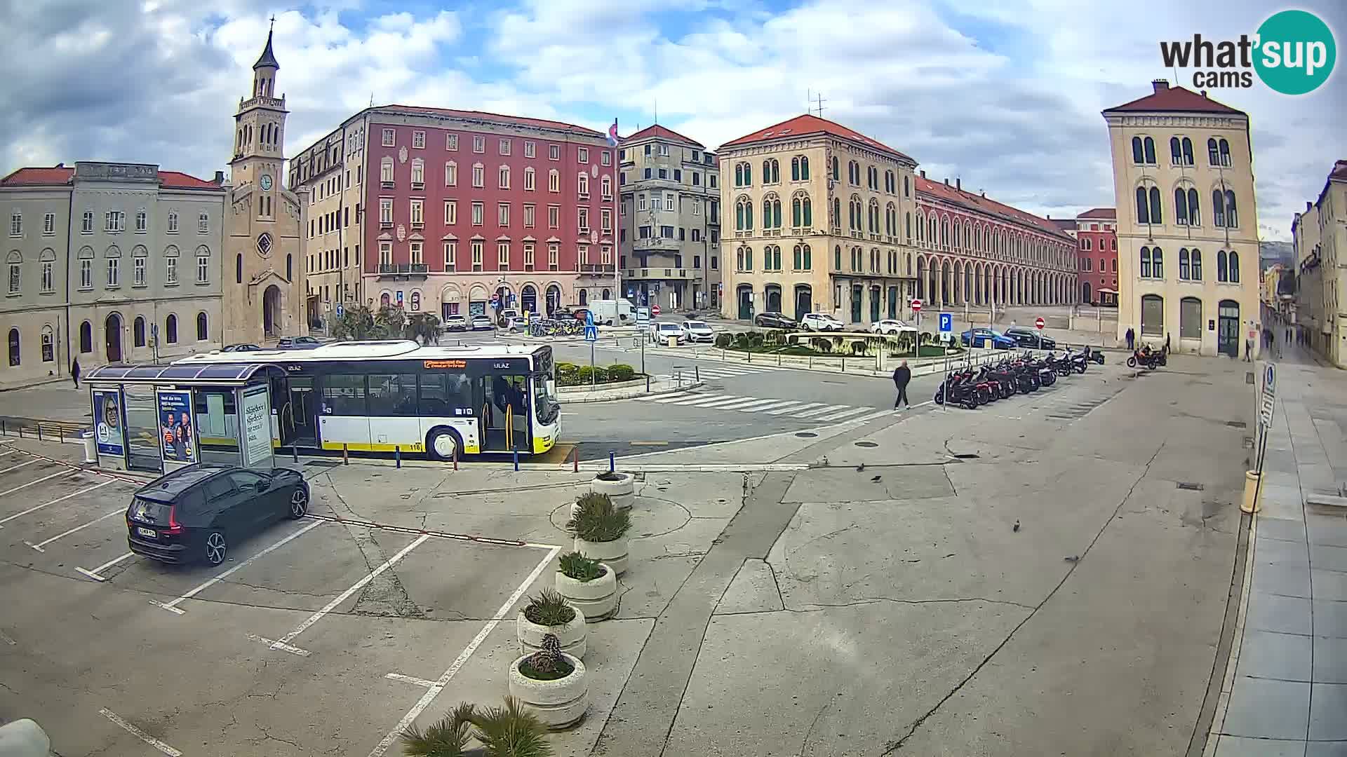 Webcam Split Riva – Prokurative | Trg Republike