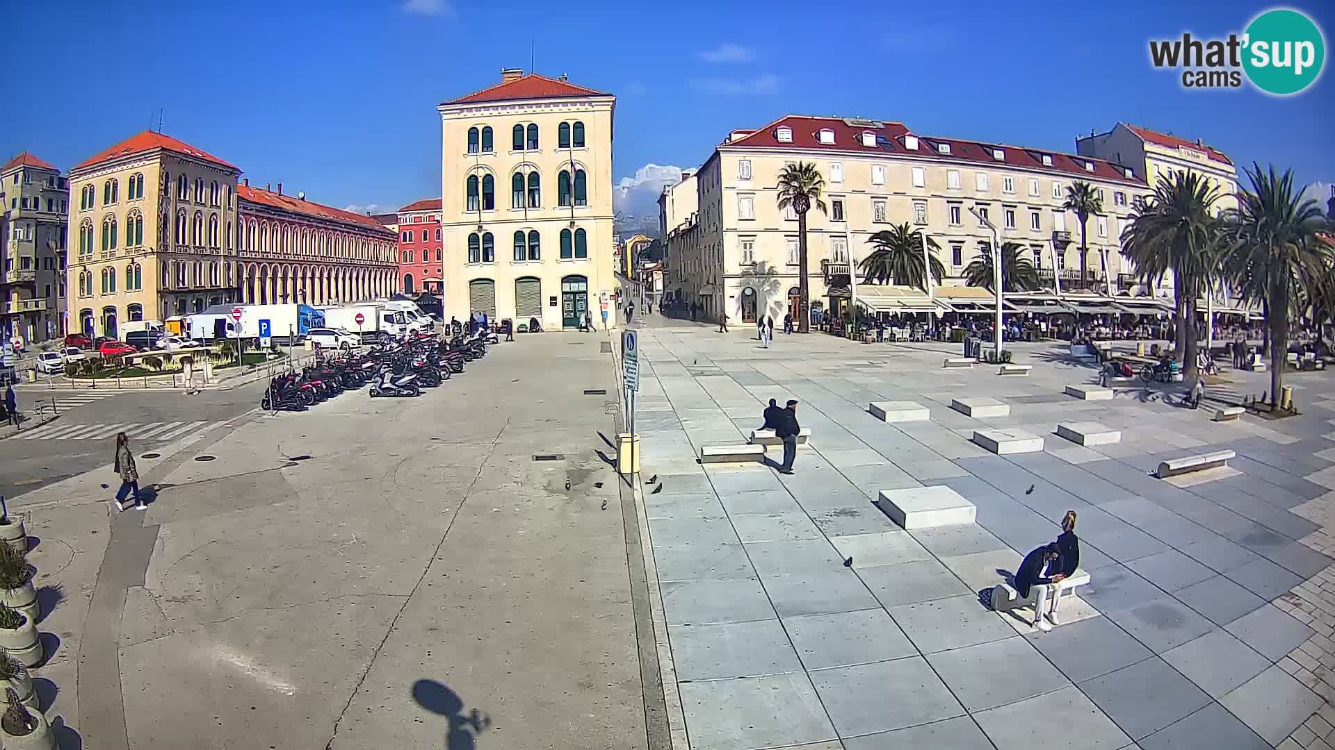 Live kamera Split Riva – Prokurative | Trg Republike