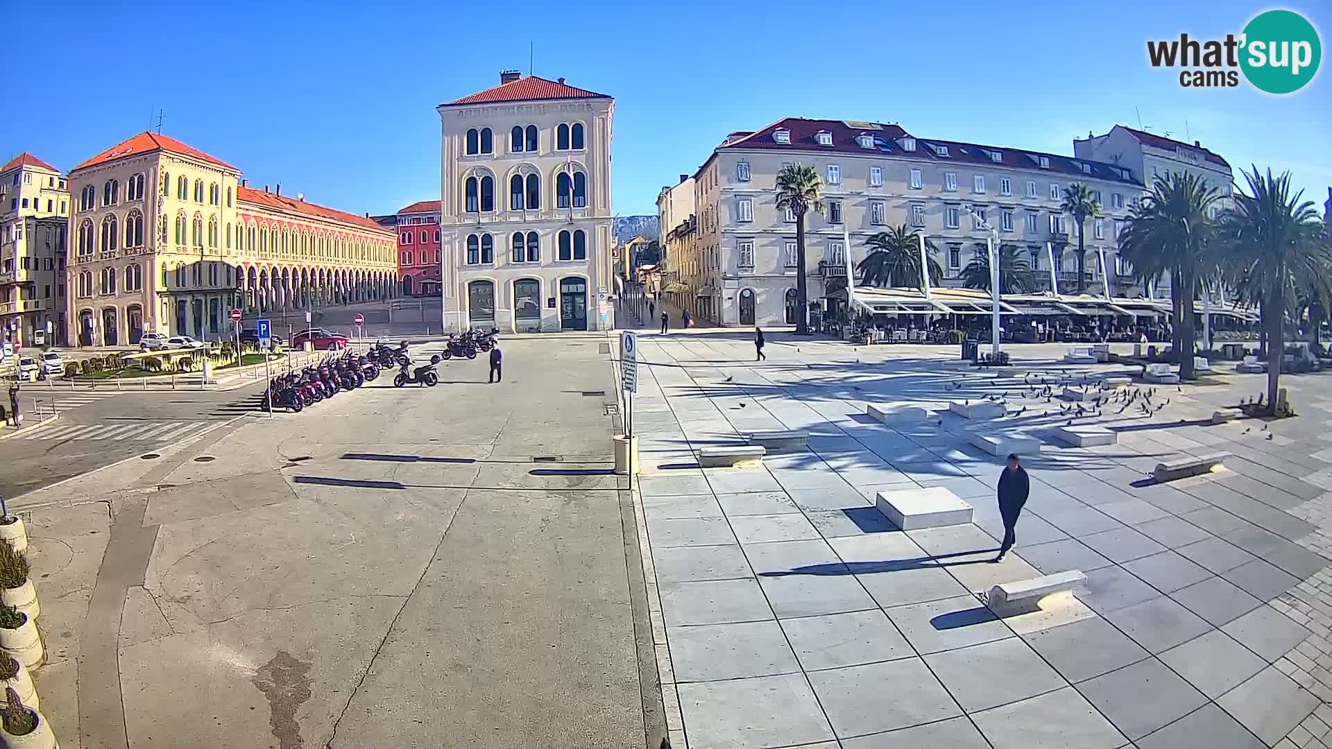 Webcam Split Riva – Prokurative | Trg Republike