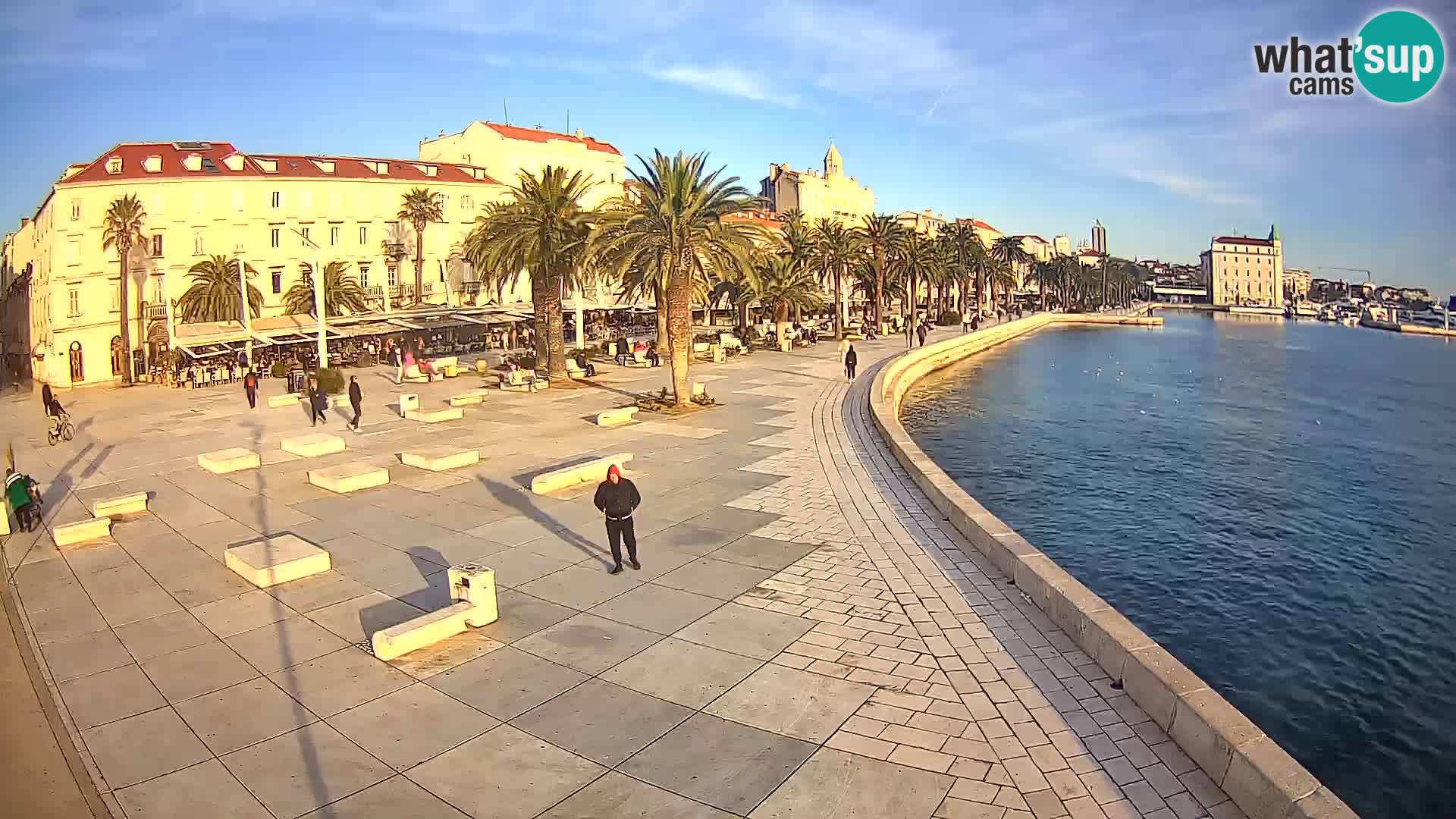 Webcam Split Riva – Prokurative | Trg Republike