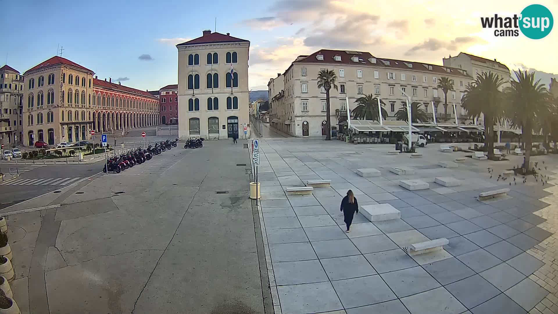 Webcam Spalato Riva – Prokurative | Piazza della Republika