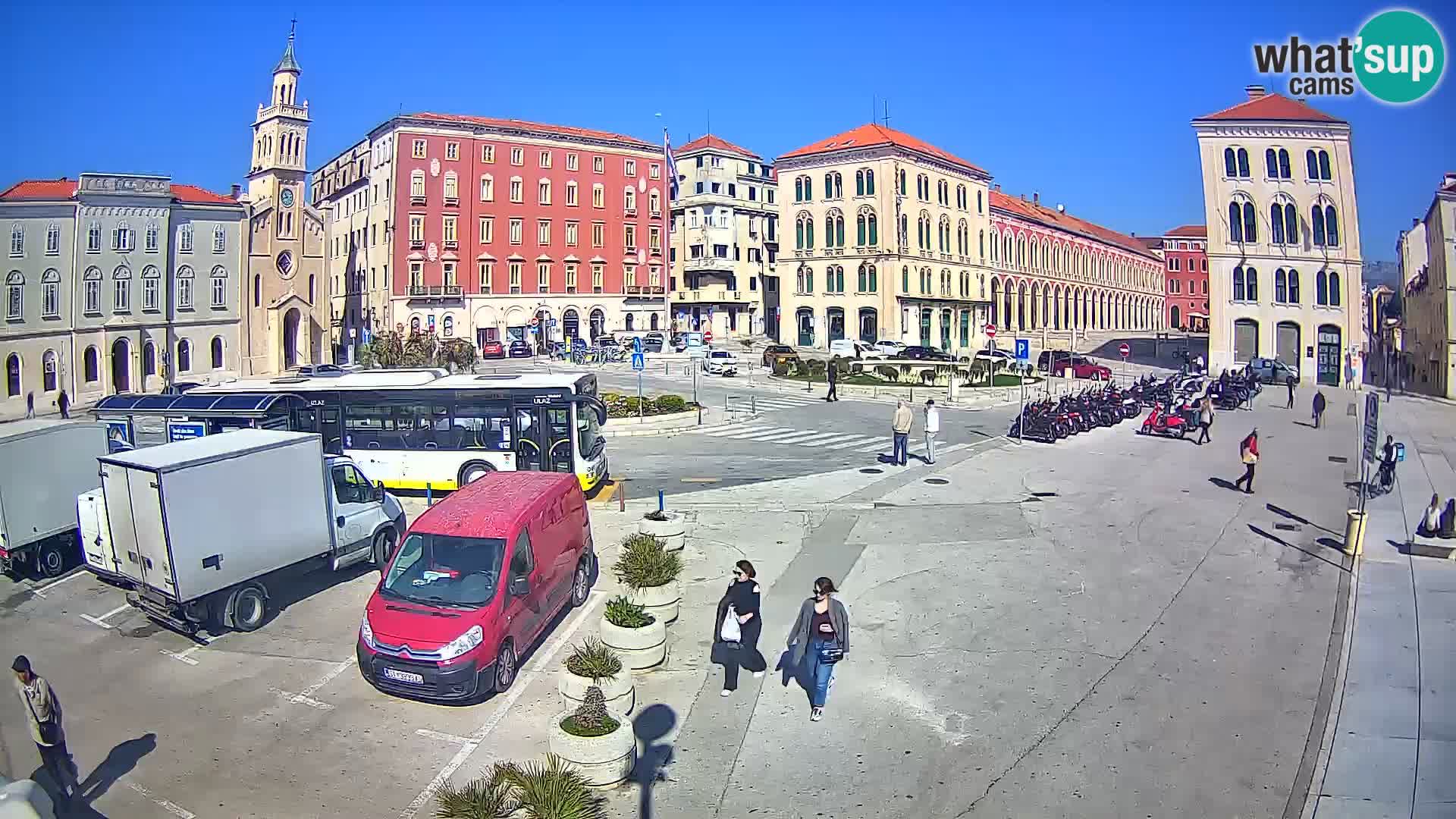 Webcam Split Riva – Prokurative | Trg Republike