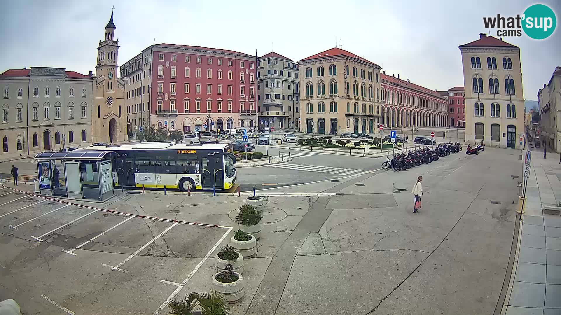 Webcam Spalato Riva – Prokurative | Piazza della Republika