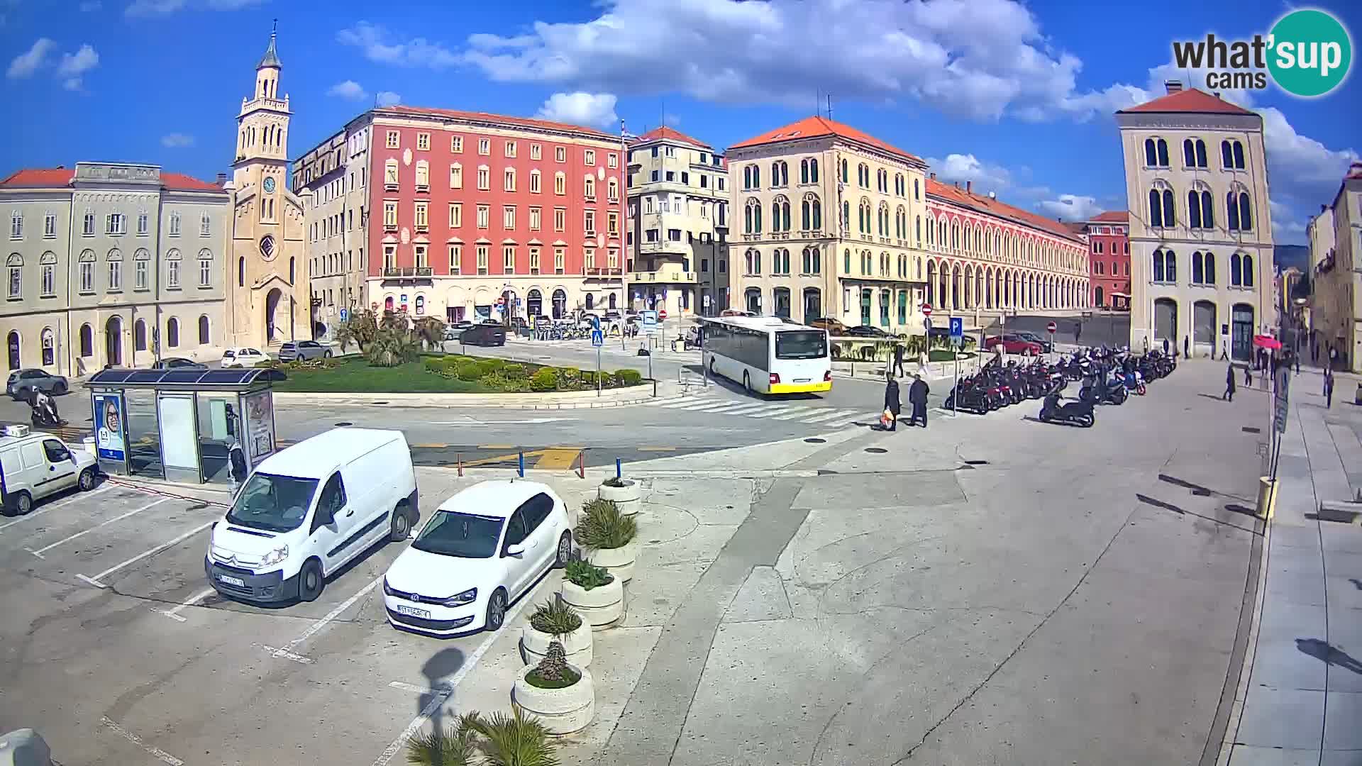 Live kamera Split Riva – Prokurative | Trg Republike