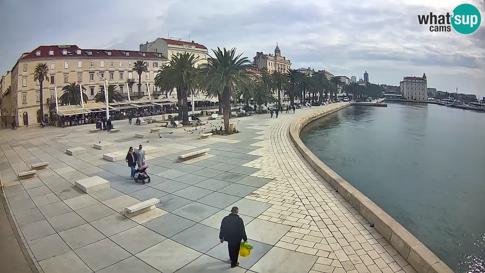 Webcam Spalato Riva – Prokurative | Piazza della Republika