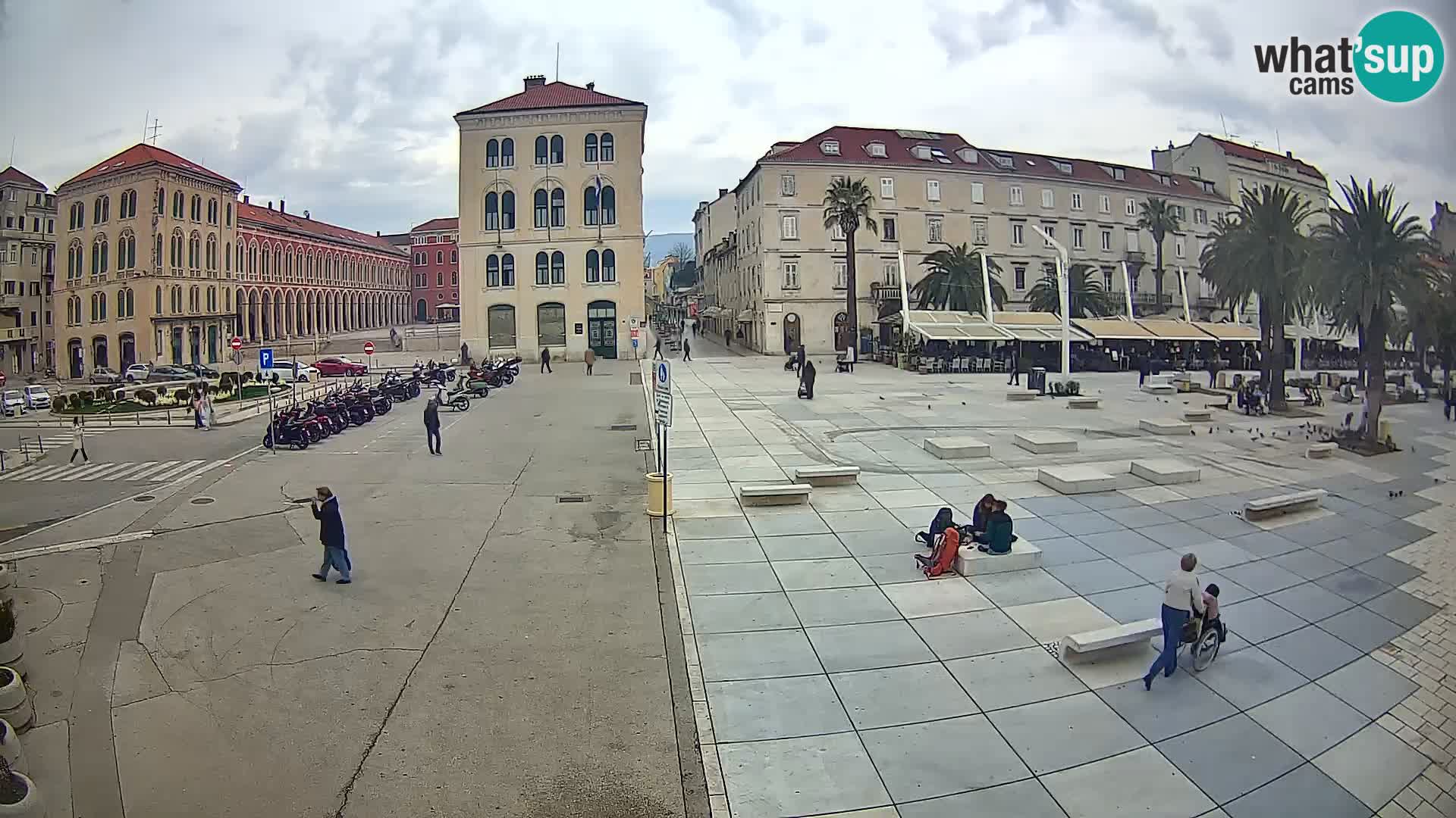 Webcam Split Riva – Prokurative | Trg Republike
