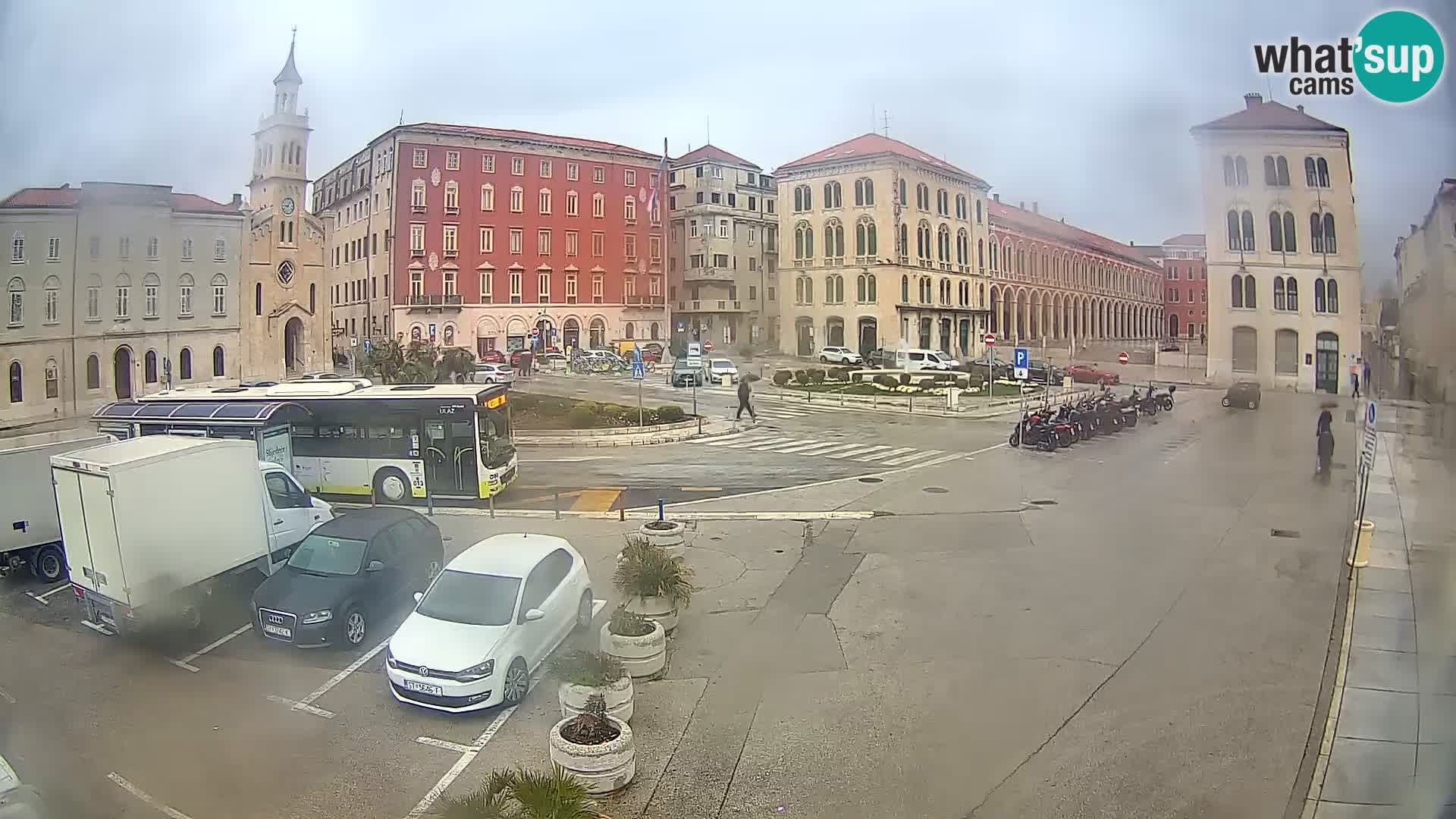 Webcam Split Riva – Prokurative | Trg Republike