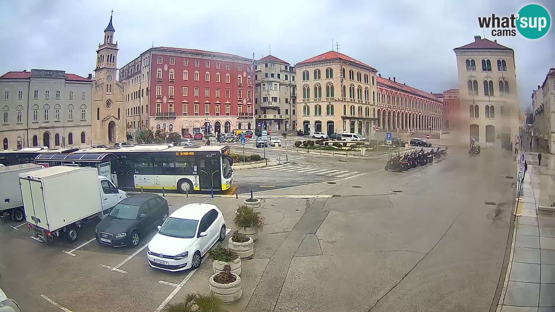 Live kamera Split Riva – Prokurative | Trg Republike