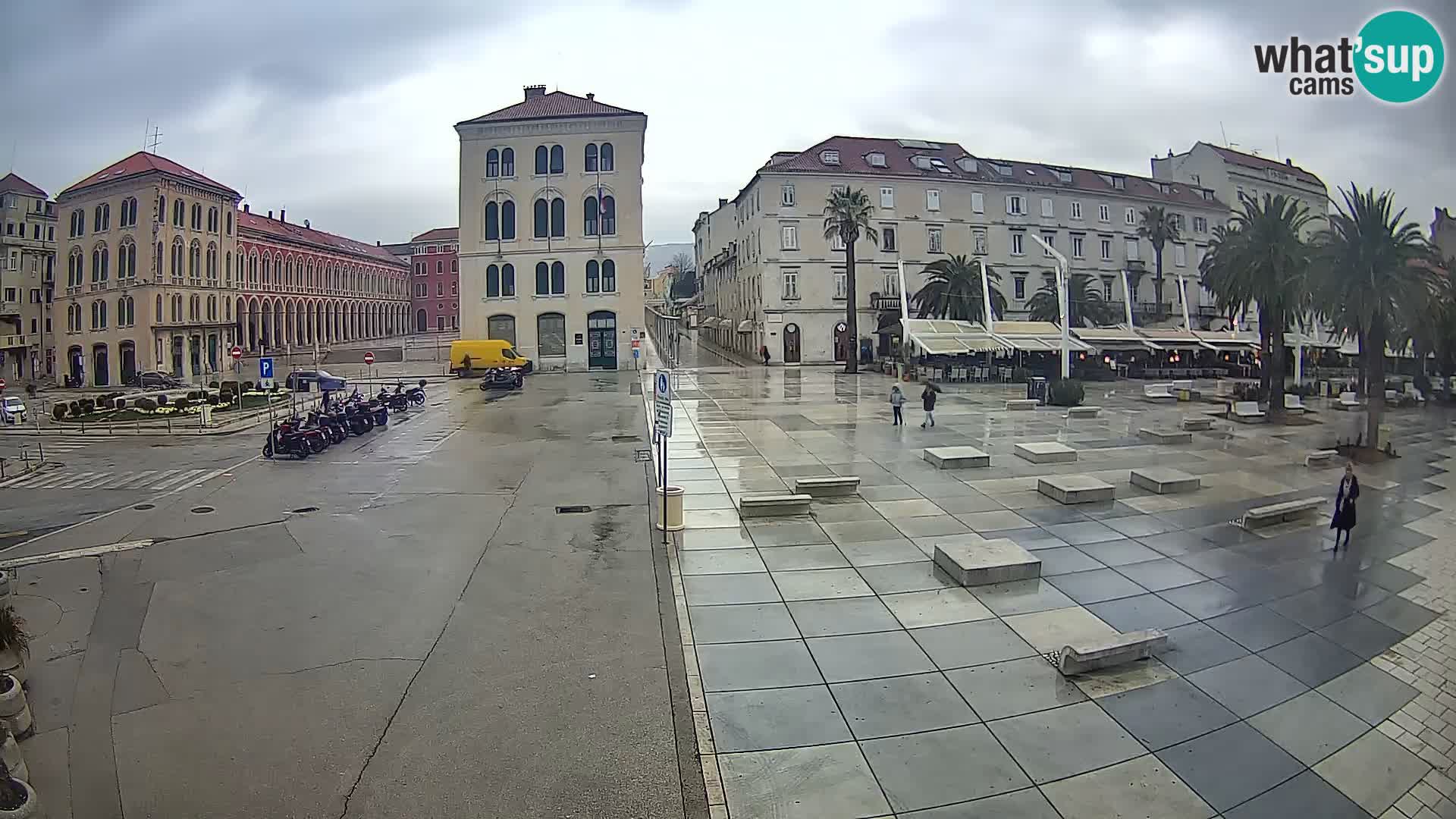 Webcam Split Riva – Prokurative | Trg Republike