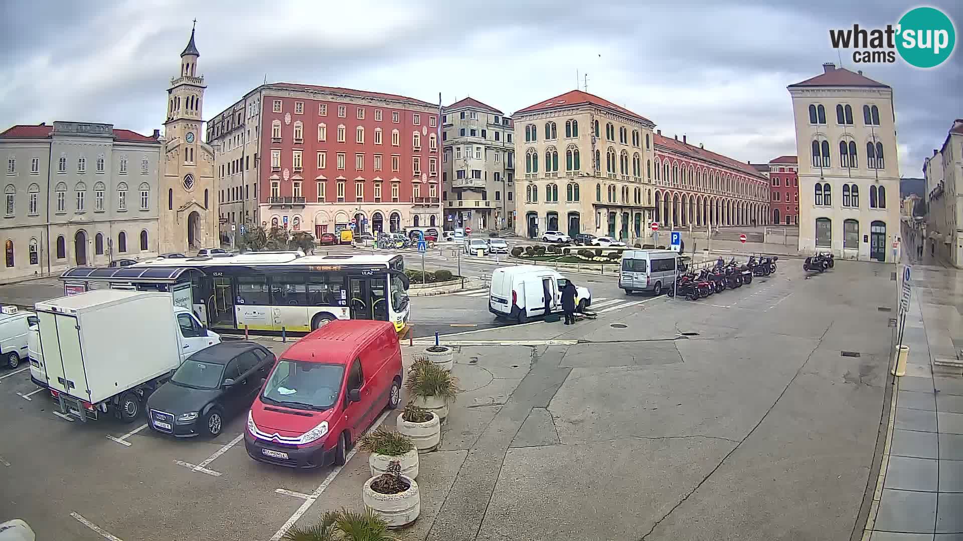 Webcam Split Riva – Prokurative | Trg Republike