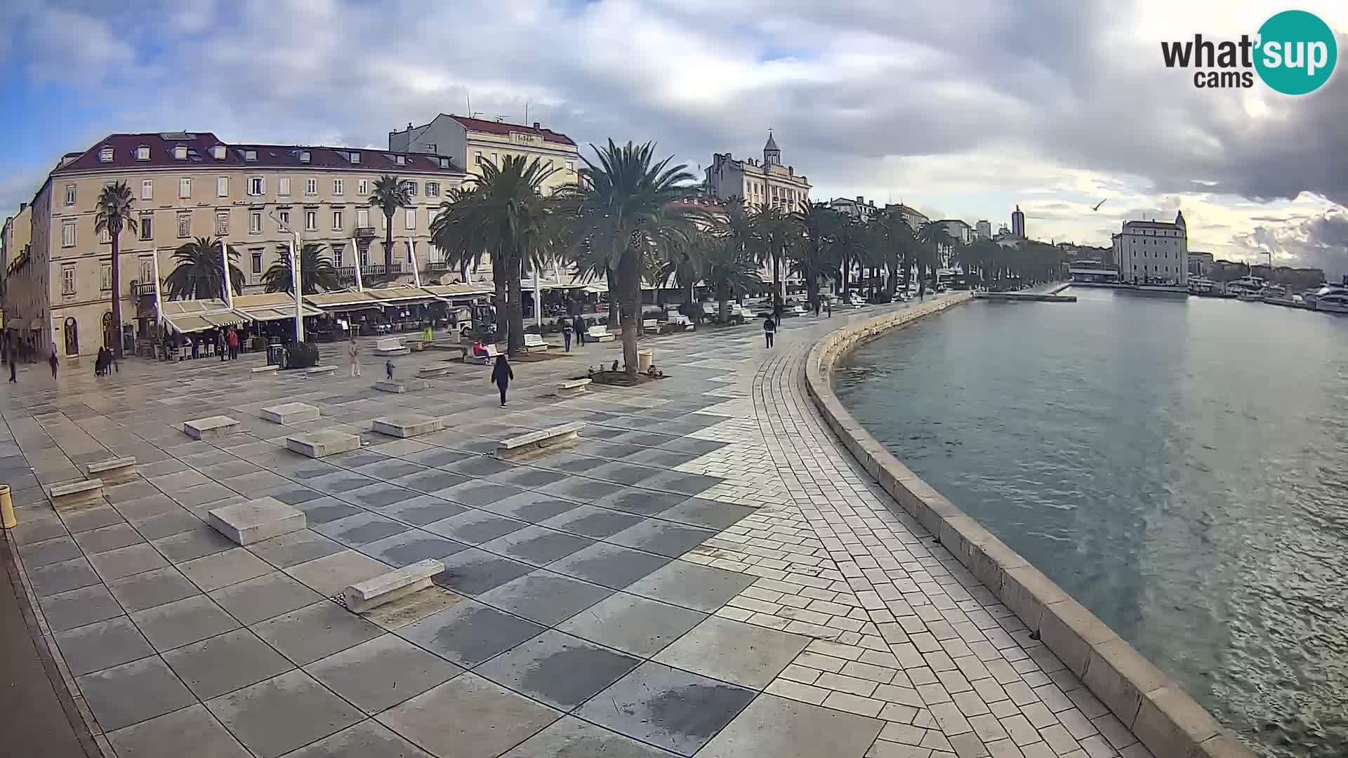 Webcam Split Riva – Prokurative | Trg Republike
