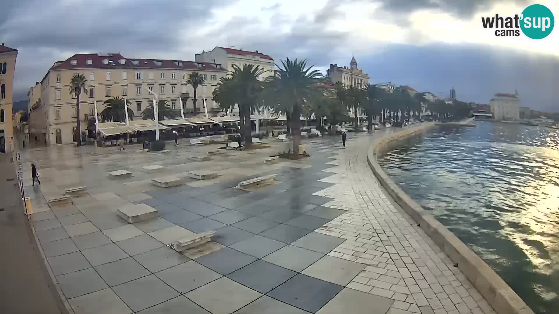 Webcam Split Riva – Prokurative | Trg Republike