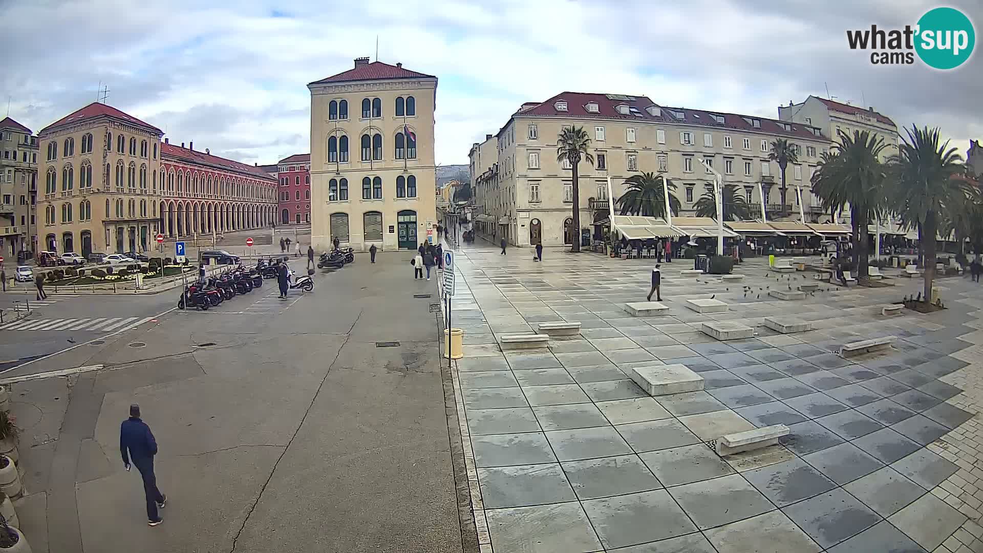 Webcam Spalato Riva – Prokurative | Piazza della Republika