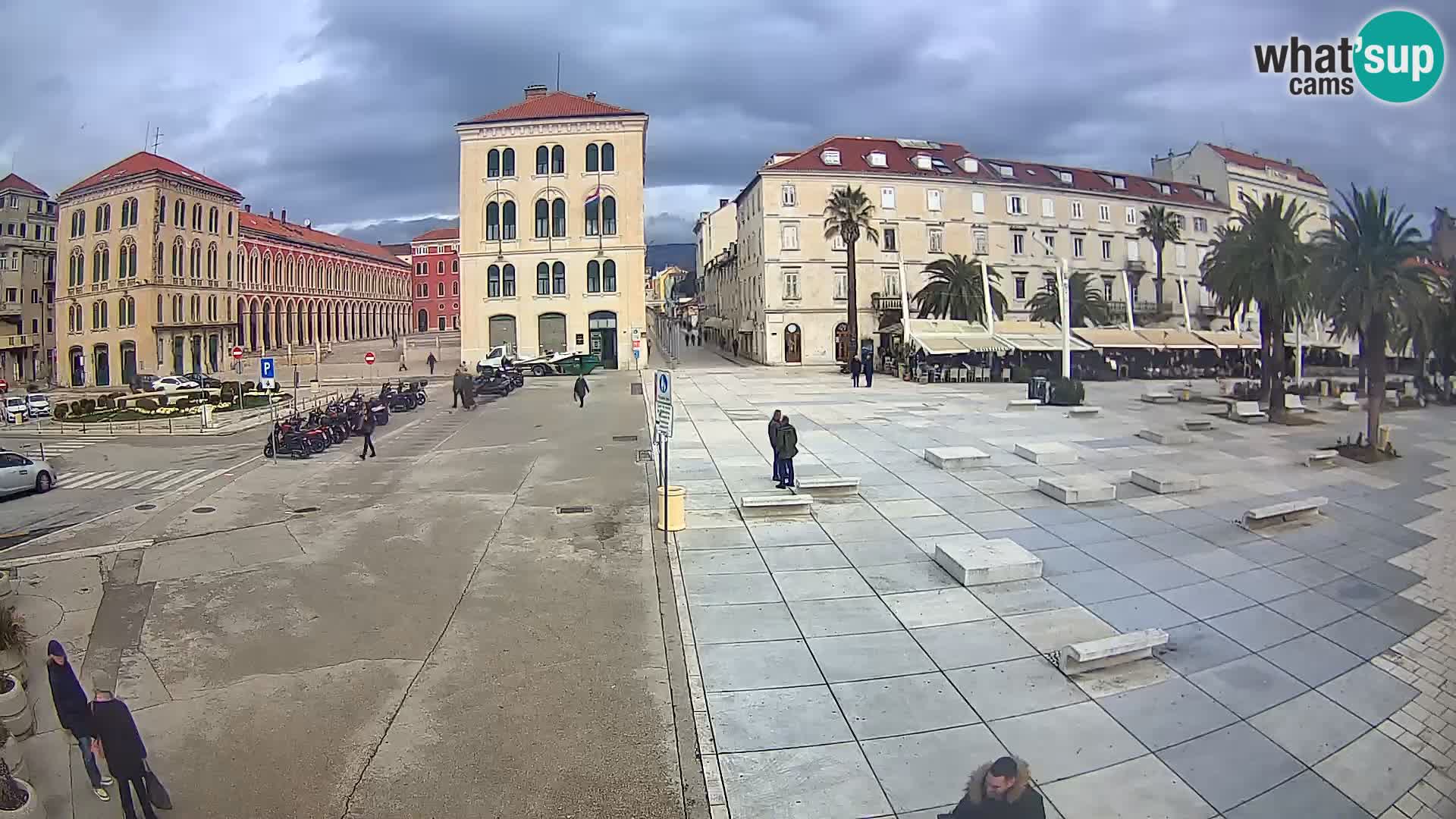 Webcam Split Riva – Prokurative | Trg Republike
