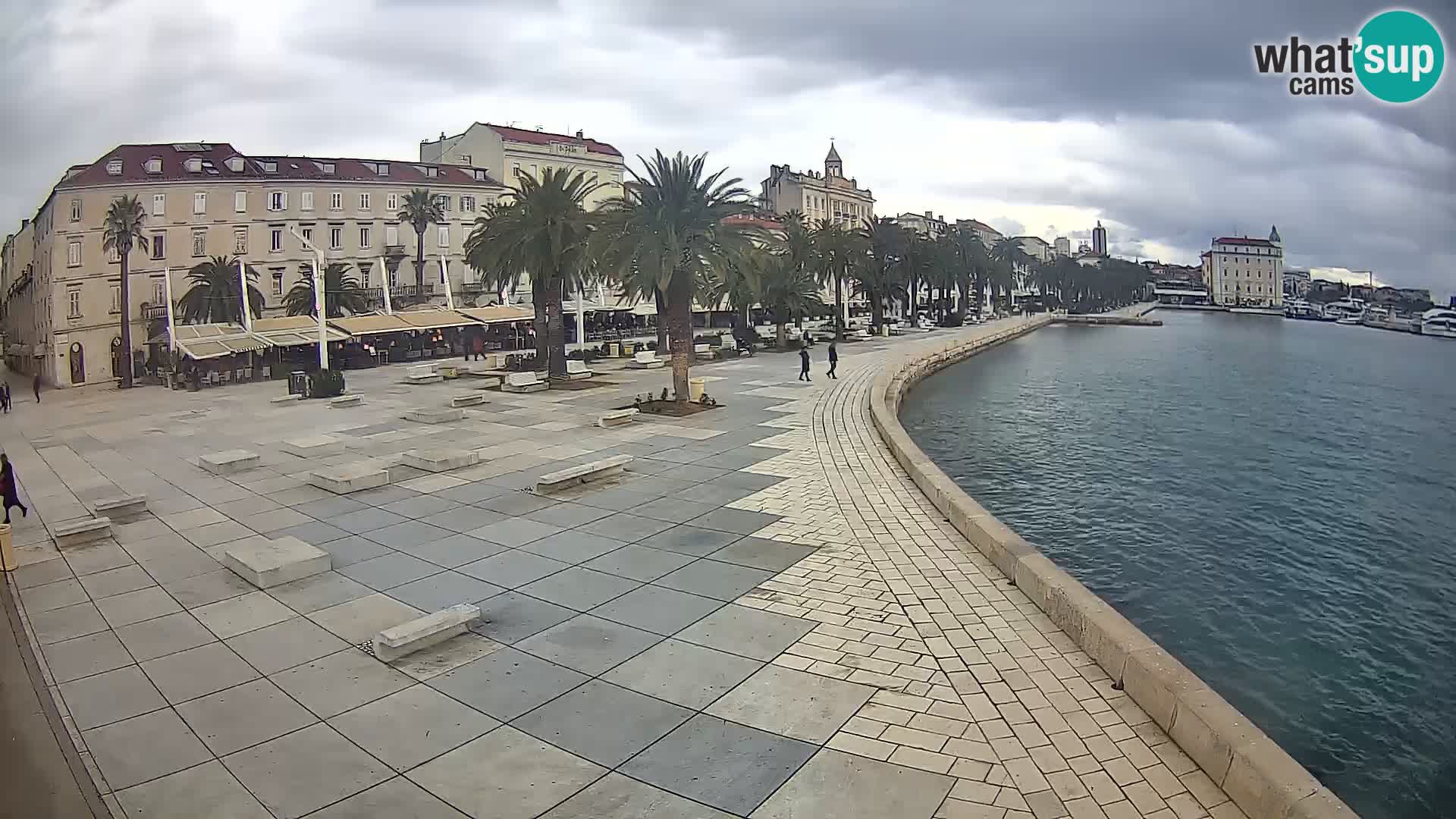 Webcam Split Riva – Prokurative | Trg Republike