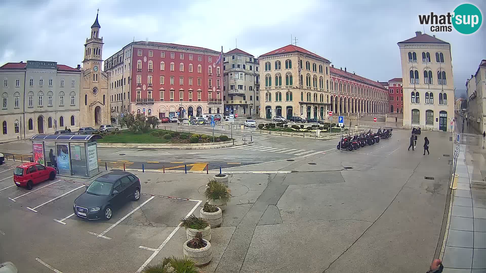 Webcam Split Riva – Prokurative | Trg Republike