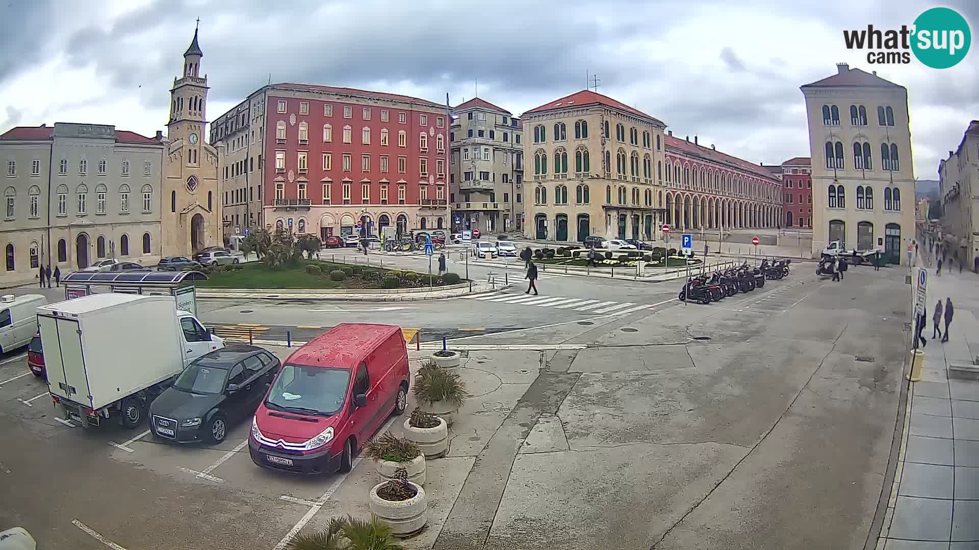 Split kamera Riva – Prokurative | Trg Republike