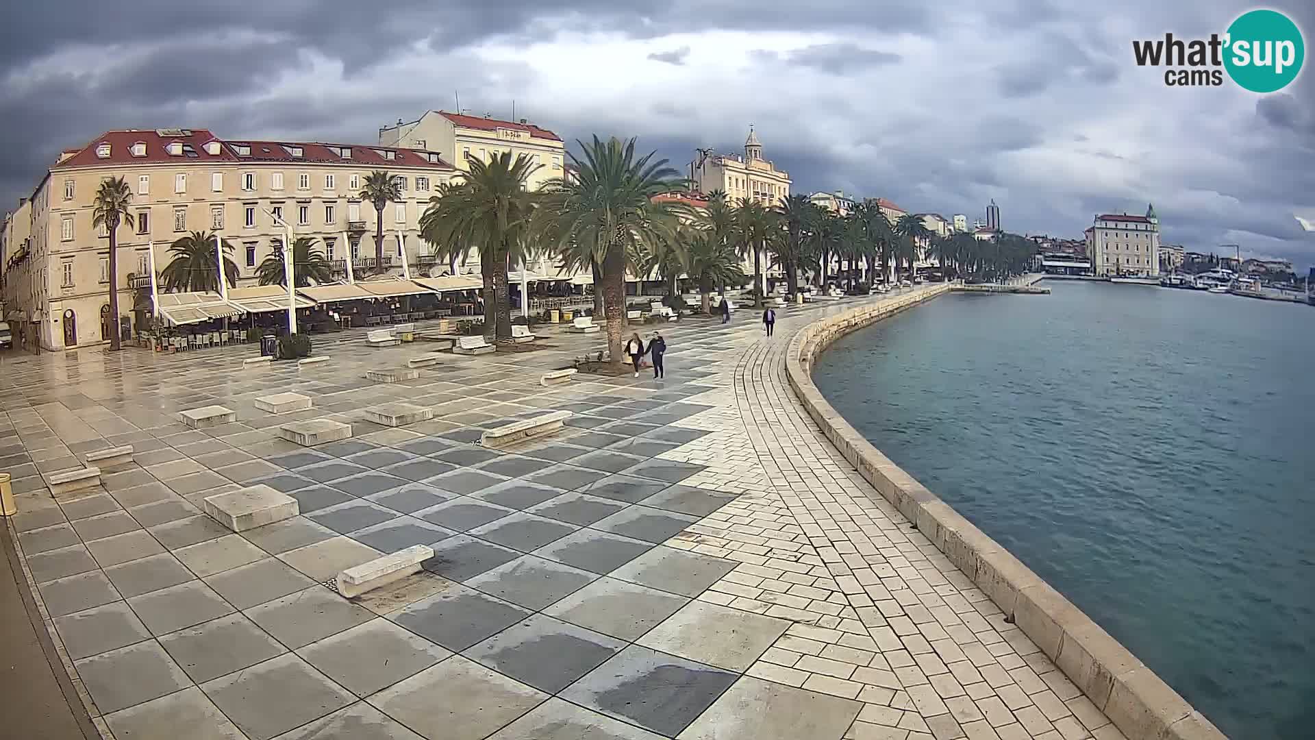 Webcam Split Riva – Prokurative | Trg Republike