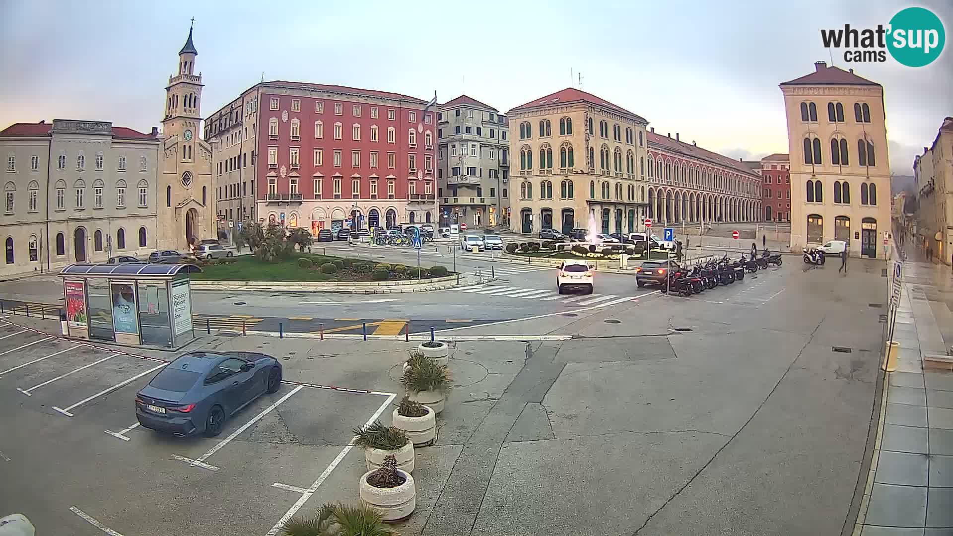 Webcam Spalato Riva – Prokurative | Piazza della Republika