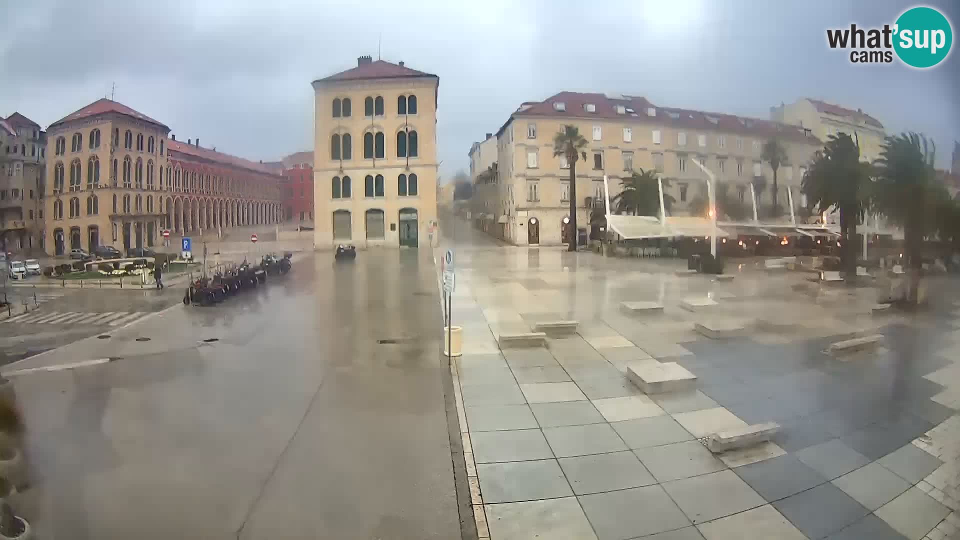 Webcam Split Riva – Prokurative | Trg Republike