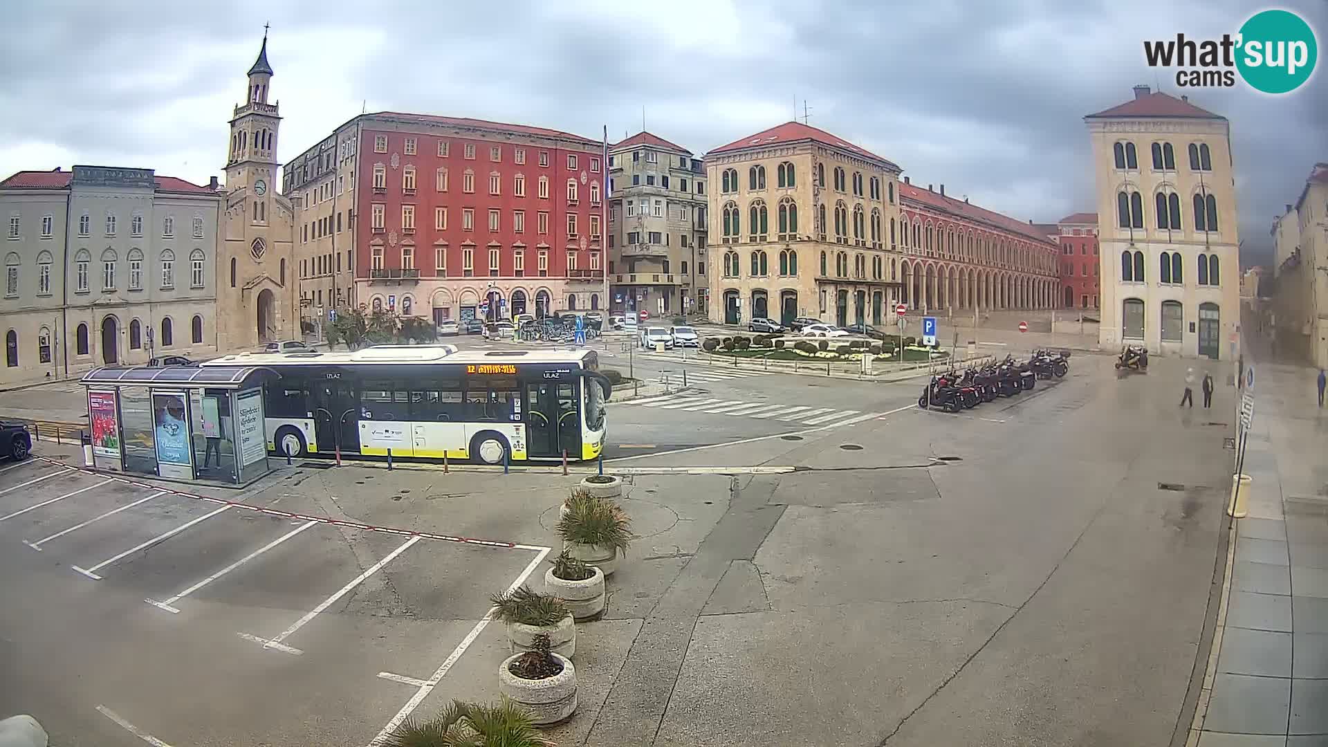 Webcam Split Riva – Prokurative | Trg Republike