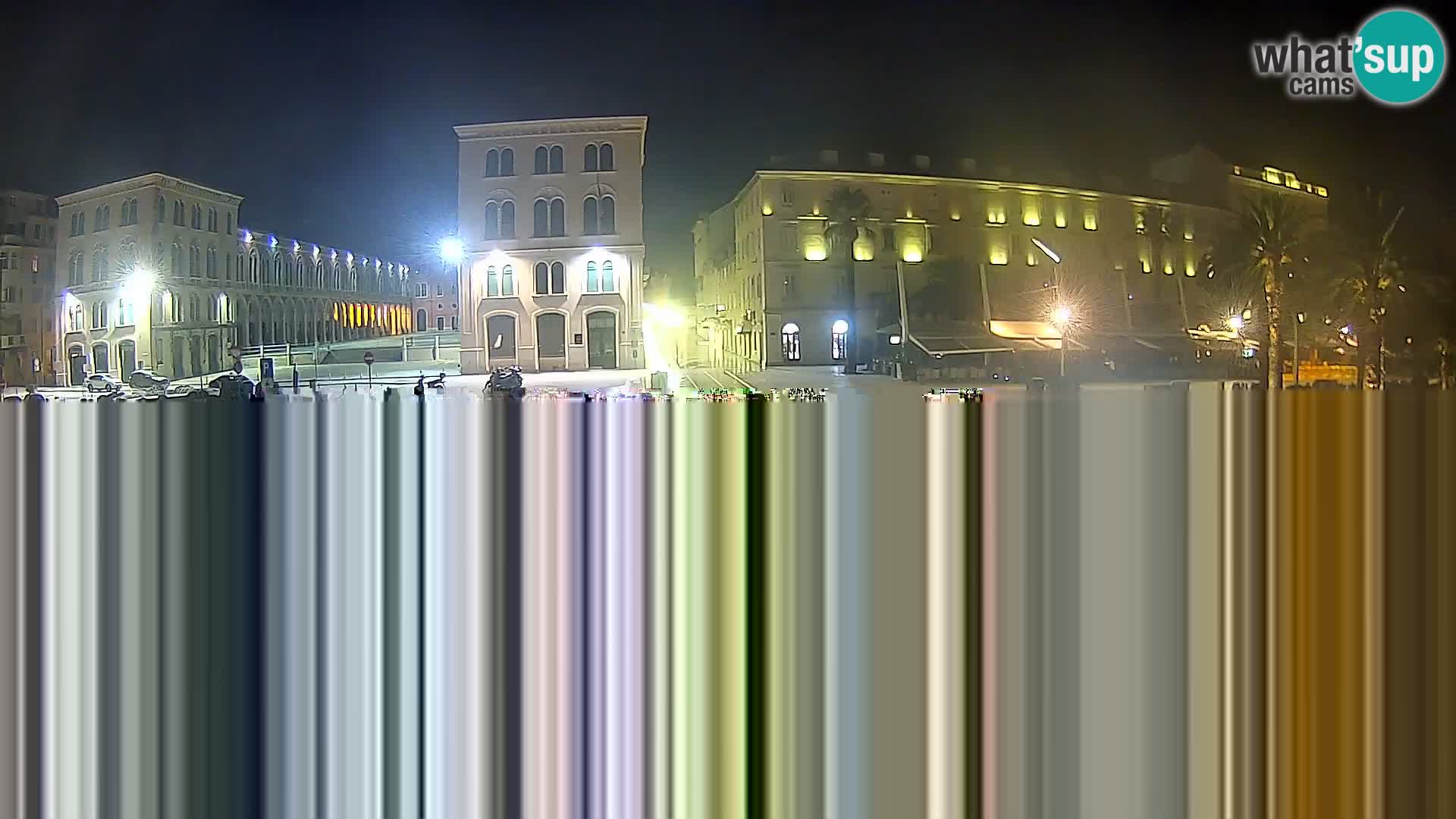 Webcam Split Riva – Prokurative | Trg Republike