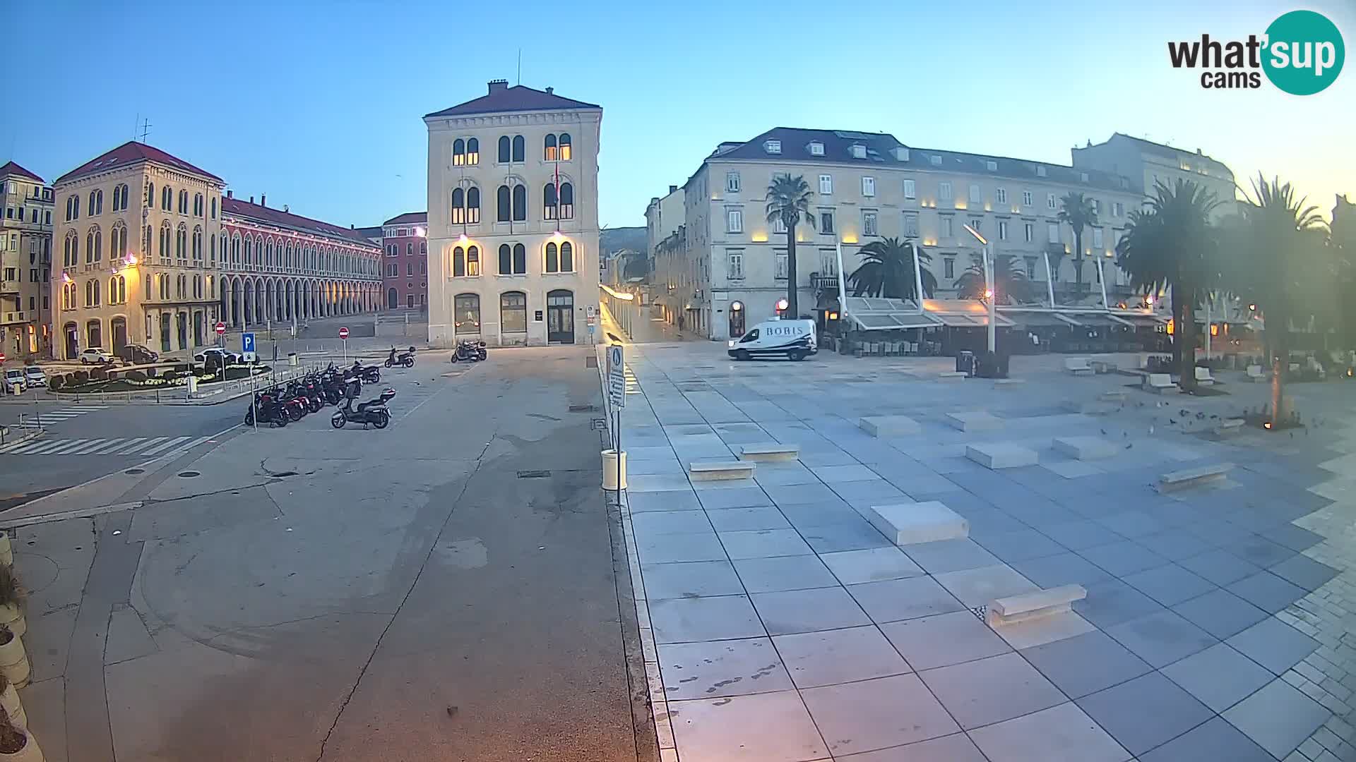 Webcam Split Riva – Prokurative | Plaza de la República