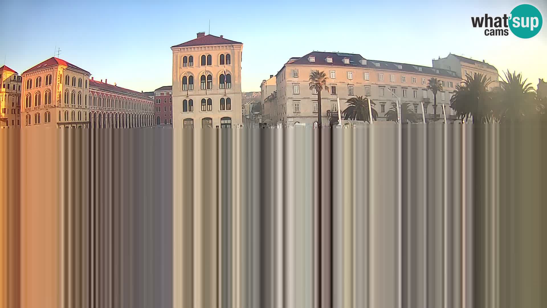 Webcam Split Riva – Prokurative | Trg Republike