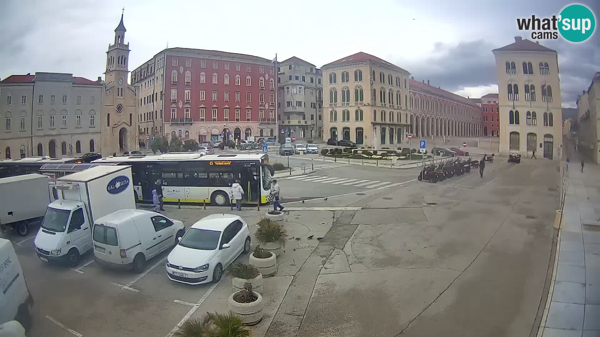Webcam Split Riva – Prokurative | Trg Republike