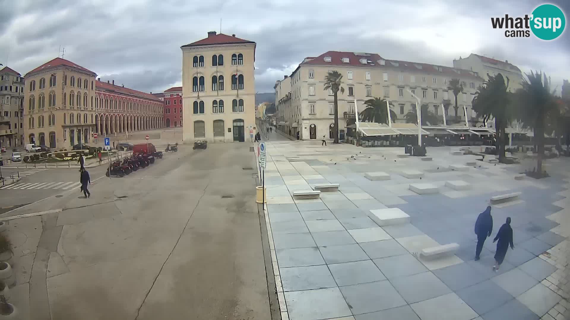Webcam Split Riva – Prokurative | Trg Republike