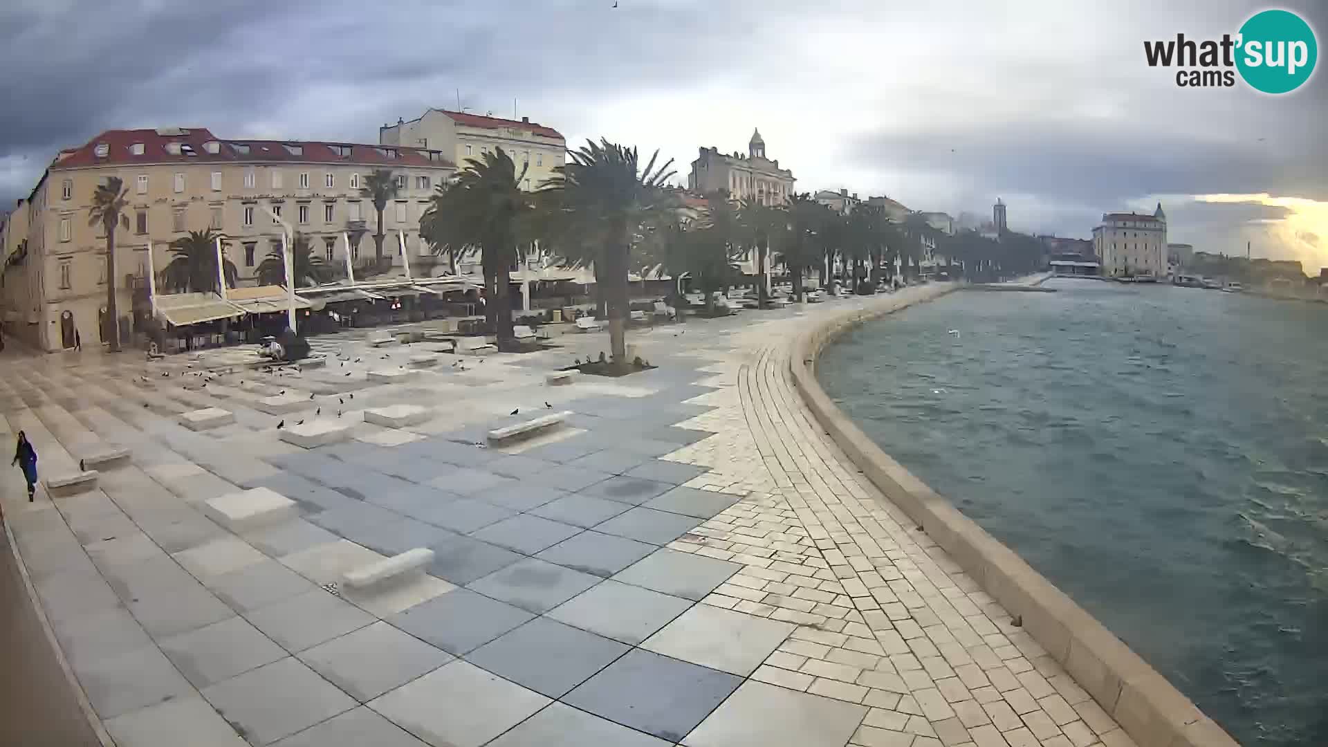 Webcam Split Riva – Prokurative | Trg Republike