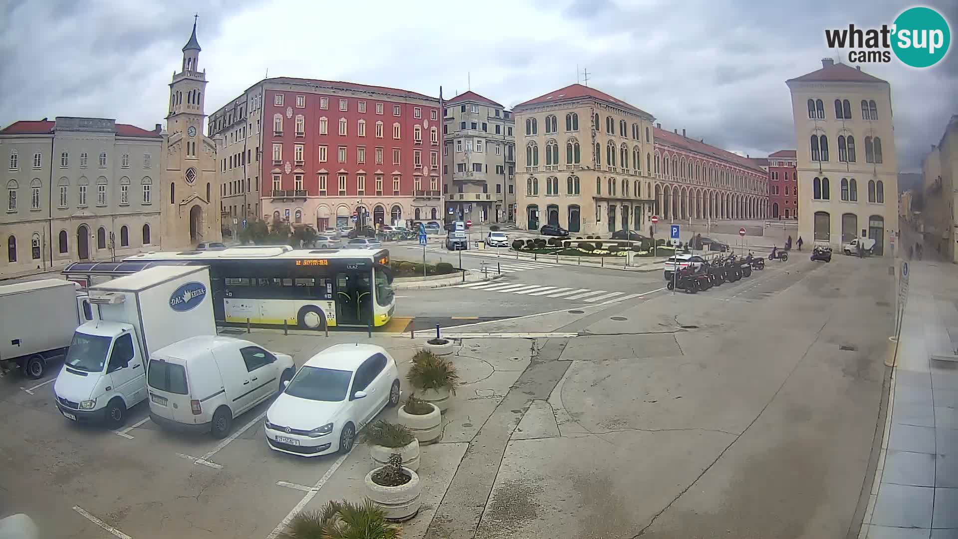Webcam Split Riva – Prokurative | Trg Republike
