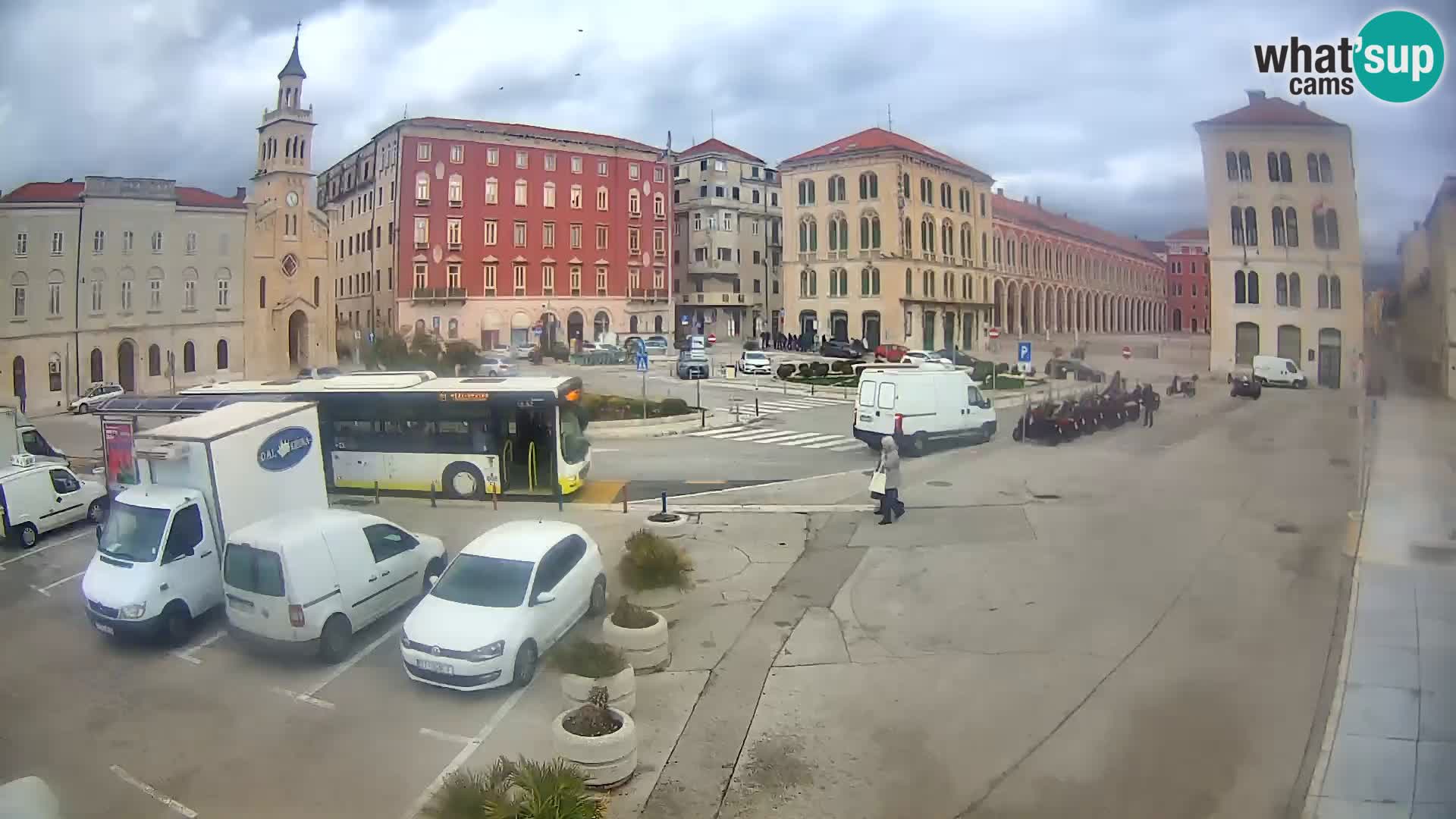 Live kamera Split Riva – Prokurative | Trg Republike