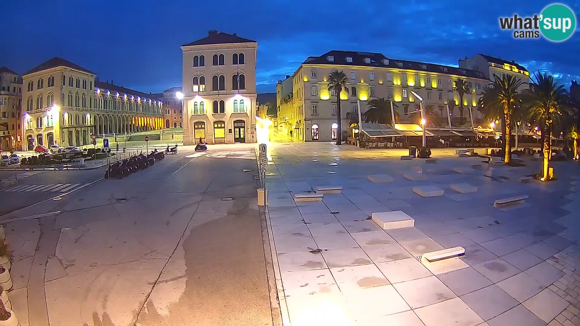 Webcam Spalato Riva – Prokurative | Piazza della Republika