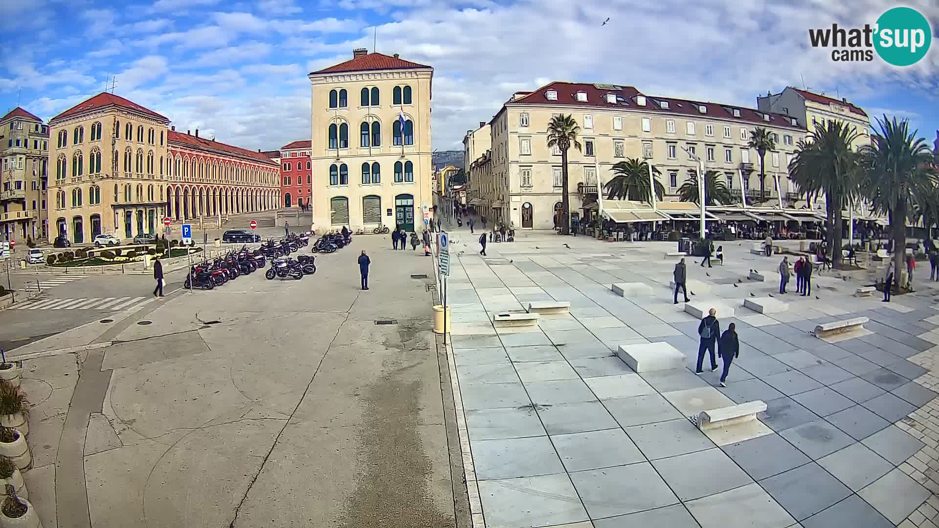 Webcam Split Riva – Prokurative | Trg Republike
