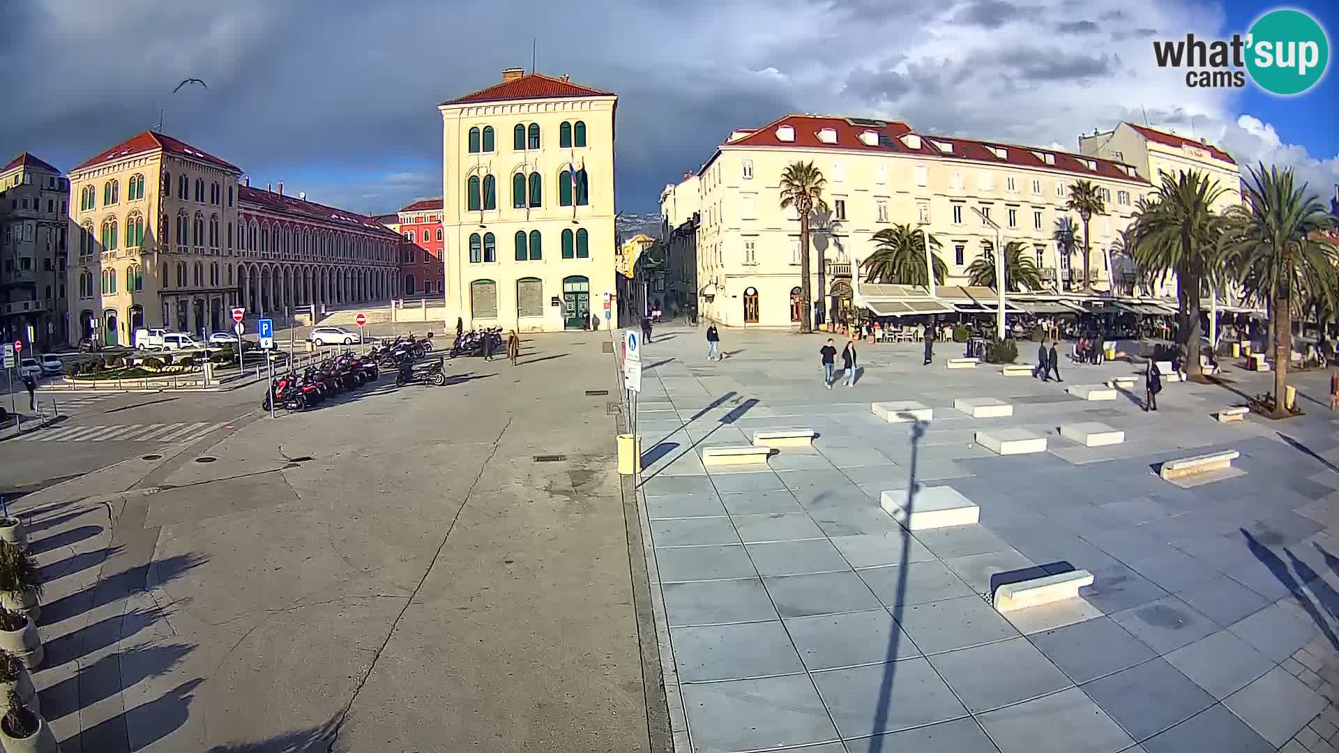 Webcam Split Riva – Prokurative | Trg Republike