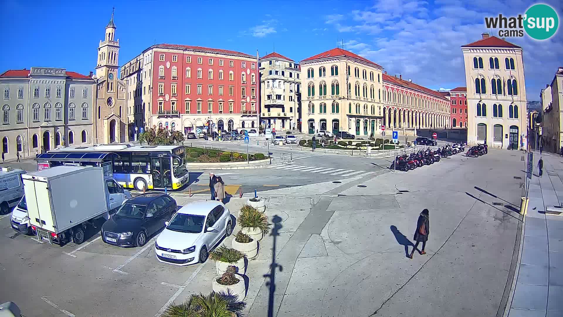 Webcam Split Riva – Prokurative | Trg Republike