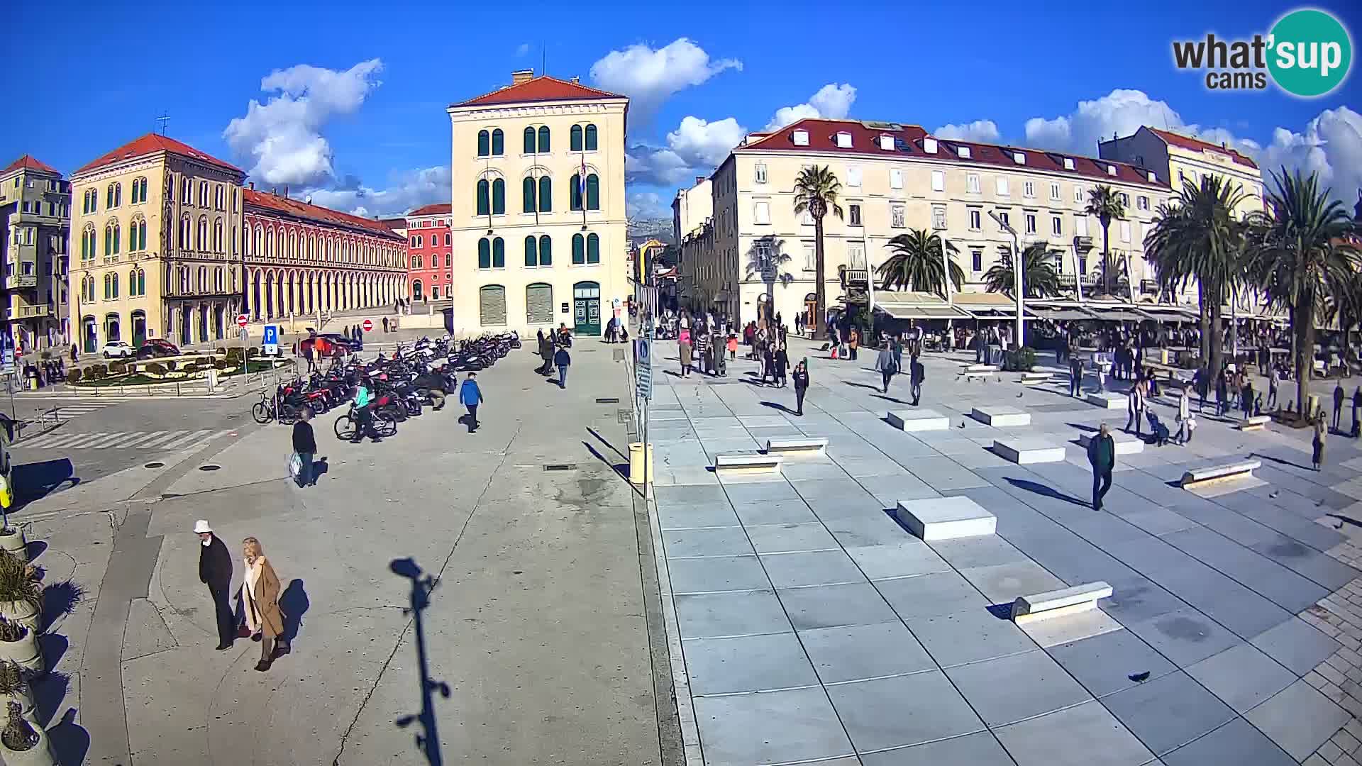 Webcam Split Riva – Prokurative | Trg Republike