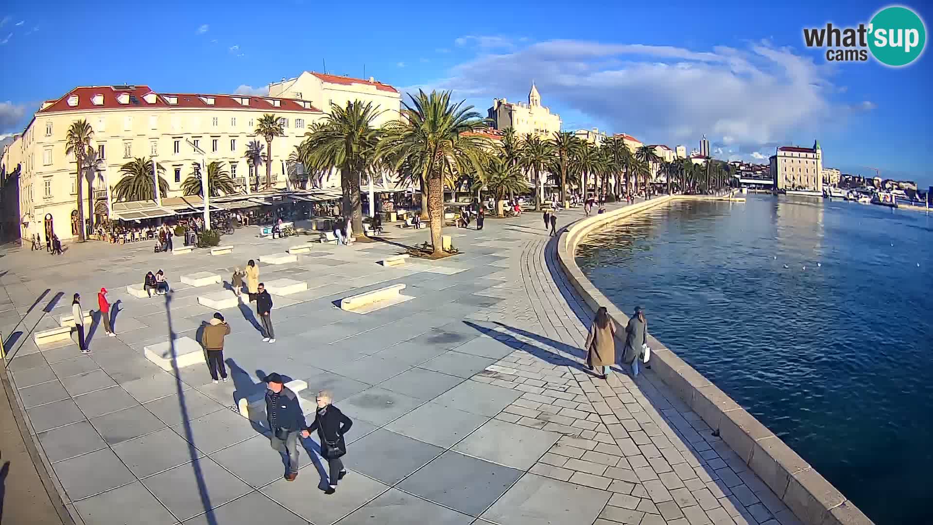 Webcam Split Riva – Prokurative | Trg Republike