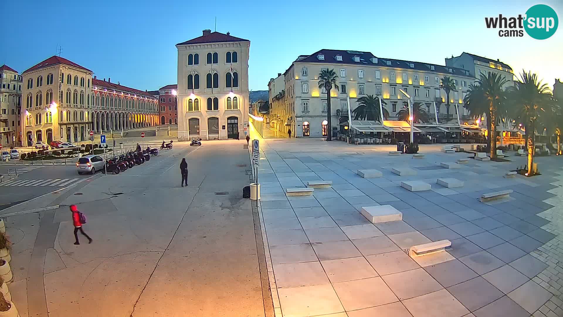Webcam Split Riva – Prokurative | Trg Republike