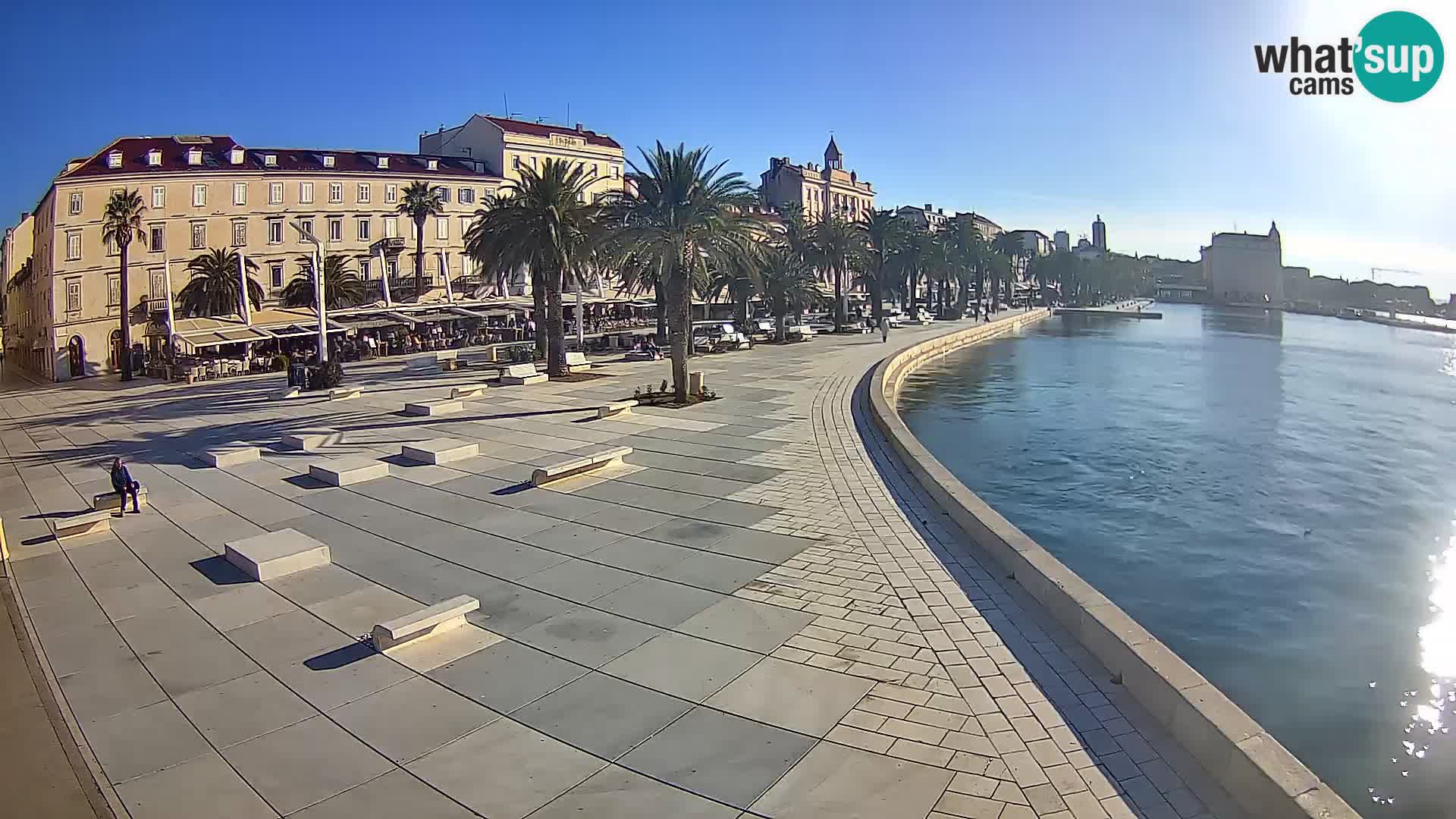 Webcam Split Riva – Prokurative | Trg Republike
